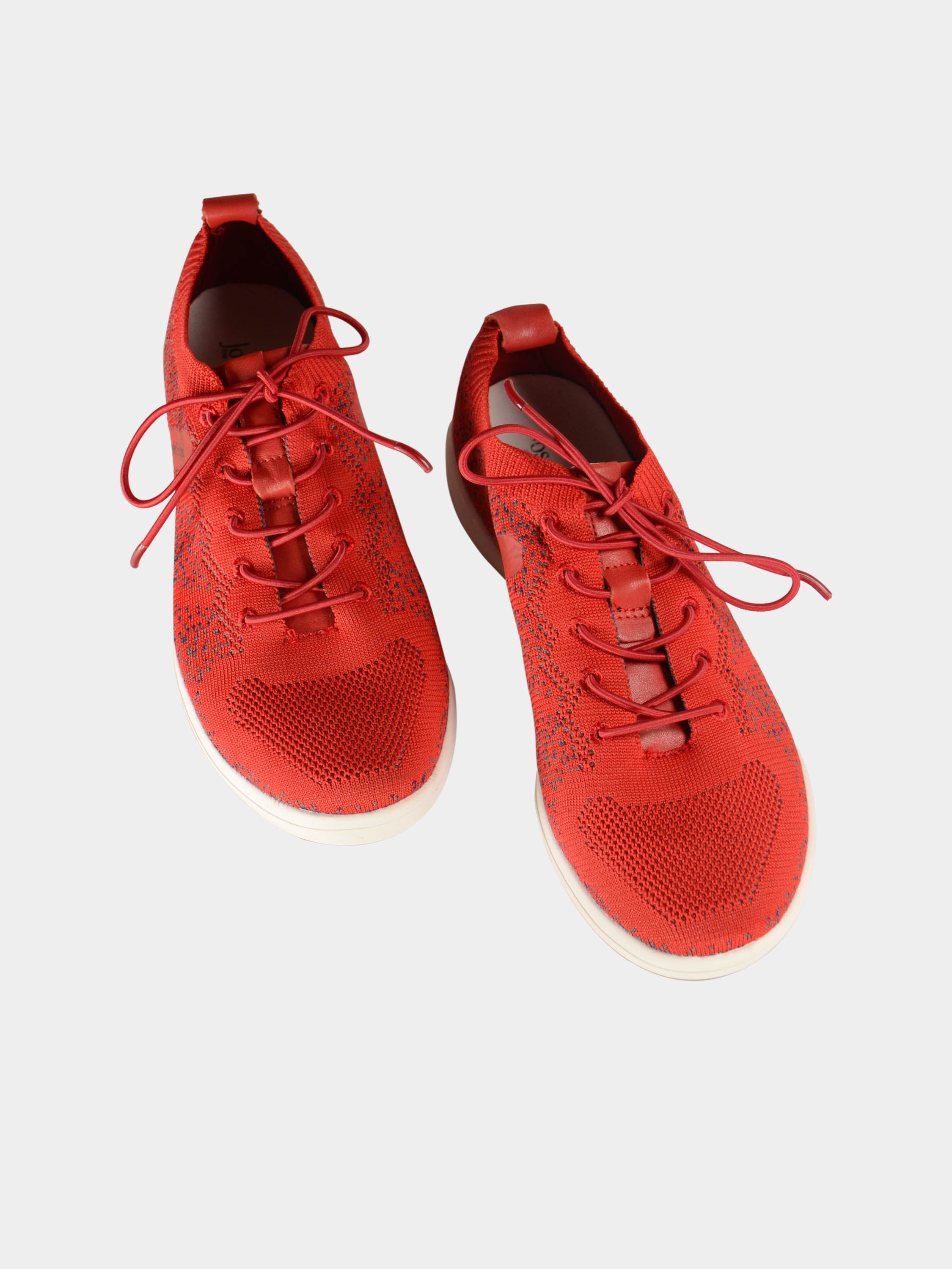 Josef Seibel Sina 43 Lace Up Trainers #color_Red