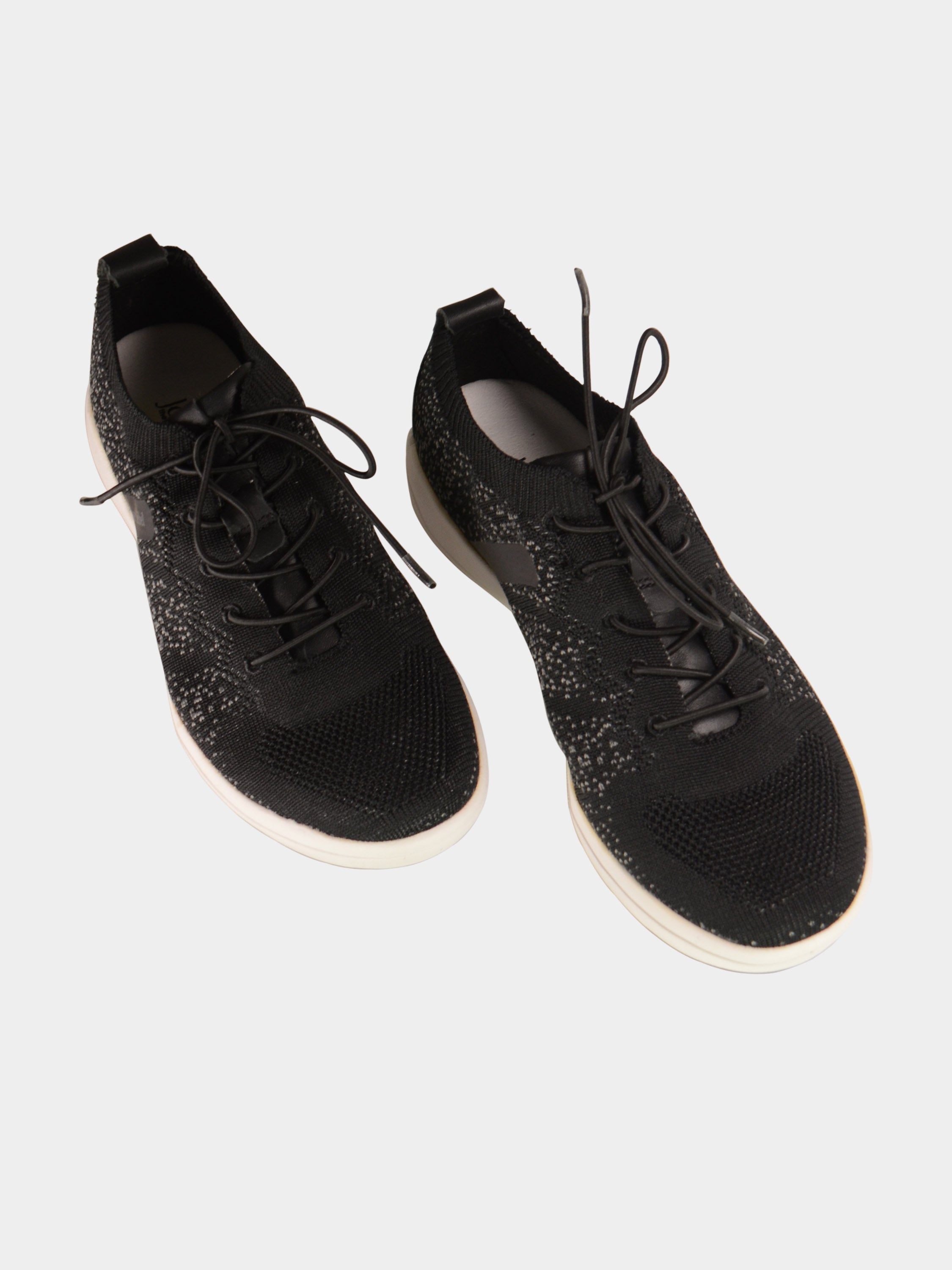 Josef Seibel Sina 43 Lace Up Trainers #color_Black
