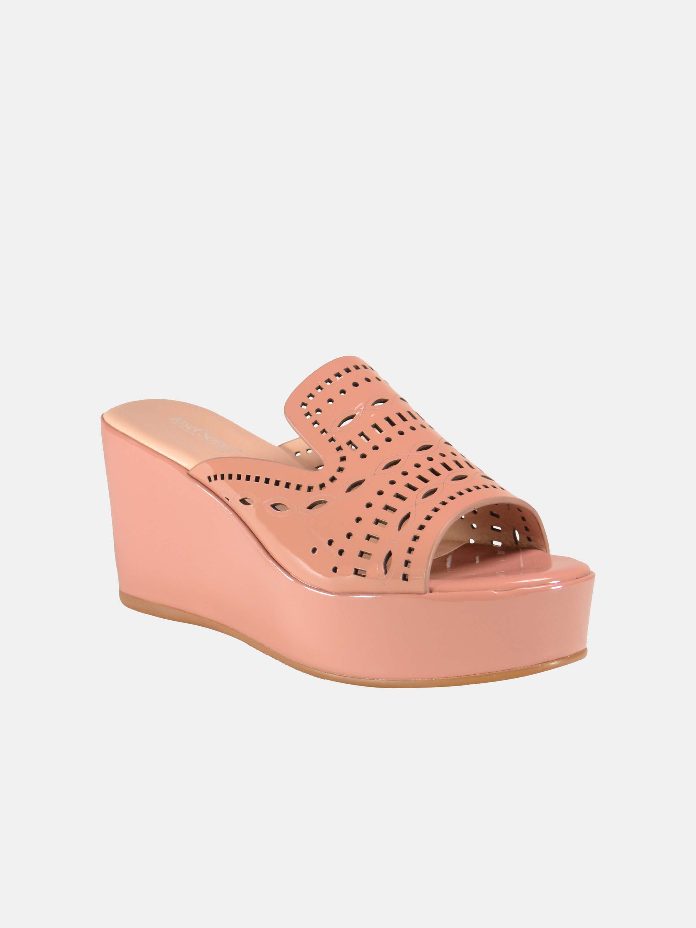 Josef Seibel Toile Platform Leather Sandals #color_Pink