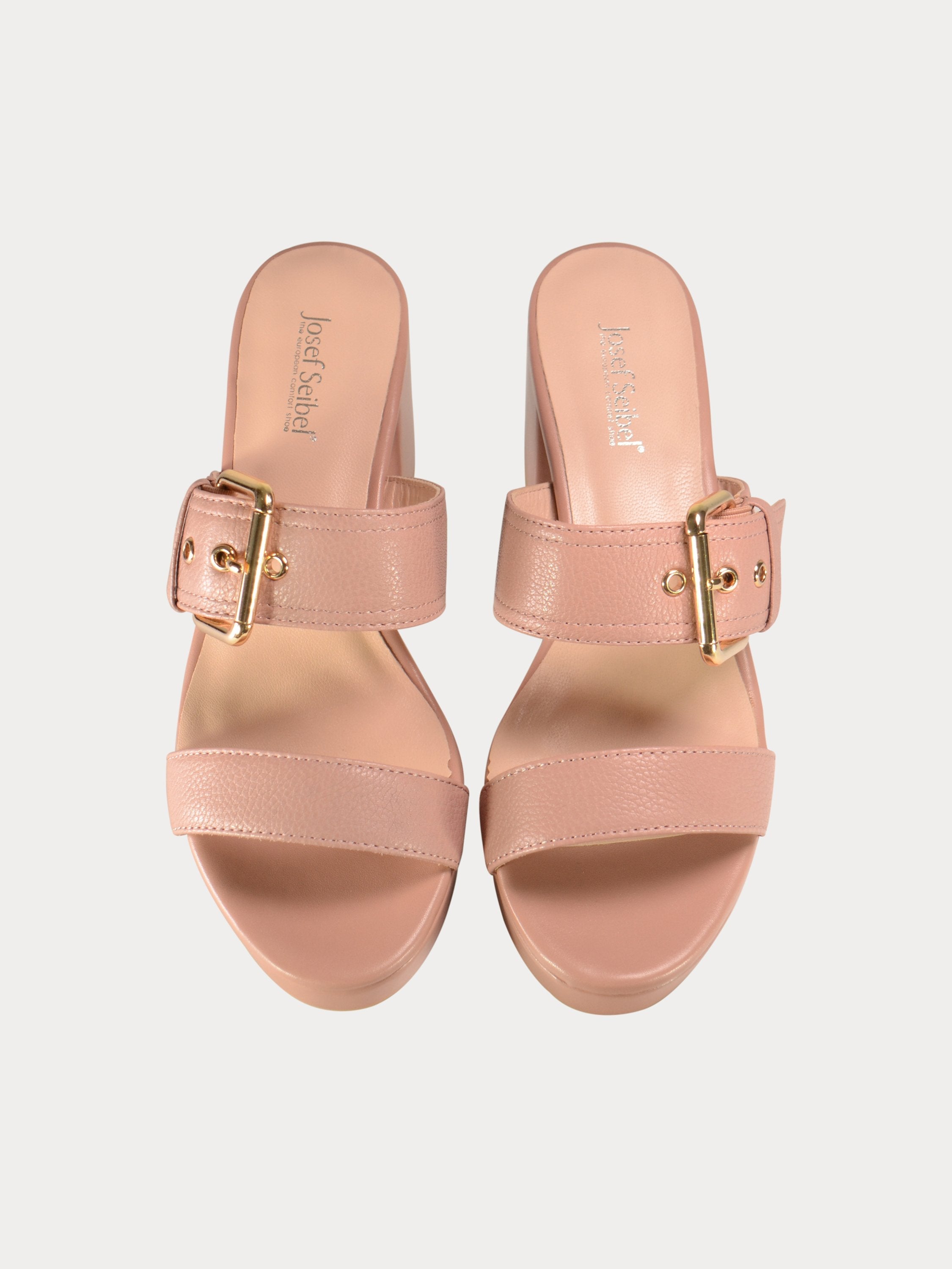 Josef Seibel Women Buckle Strap Heels #color_Pink