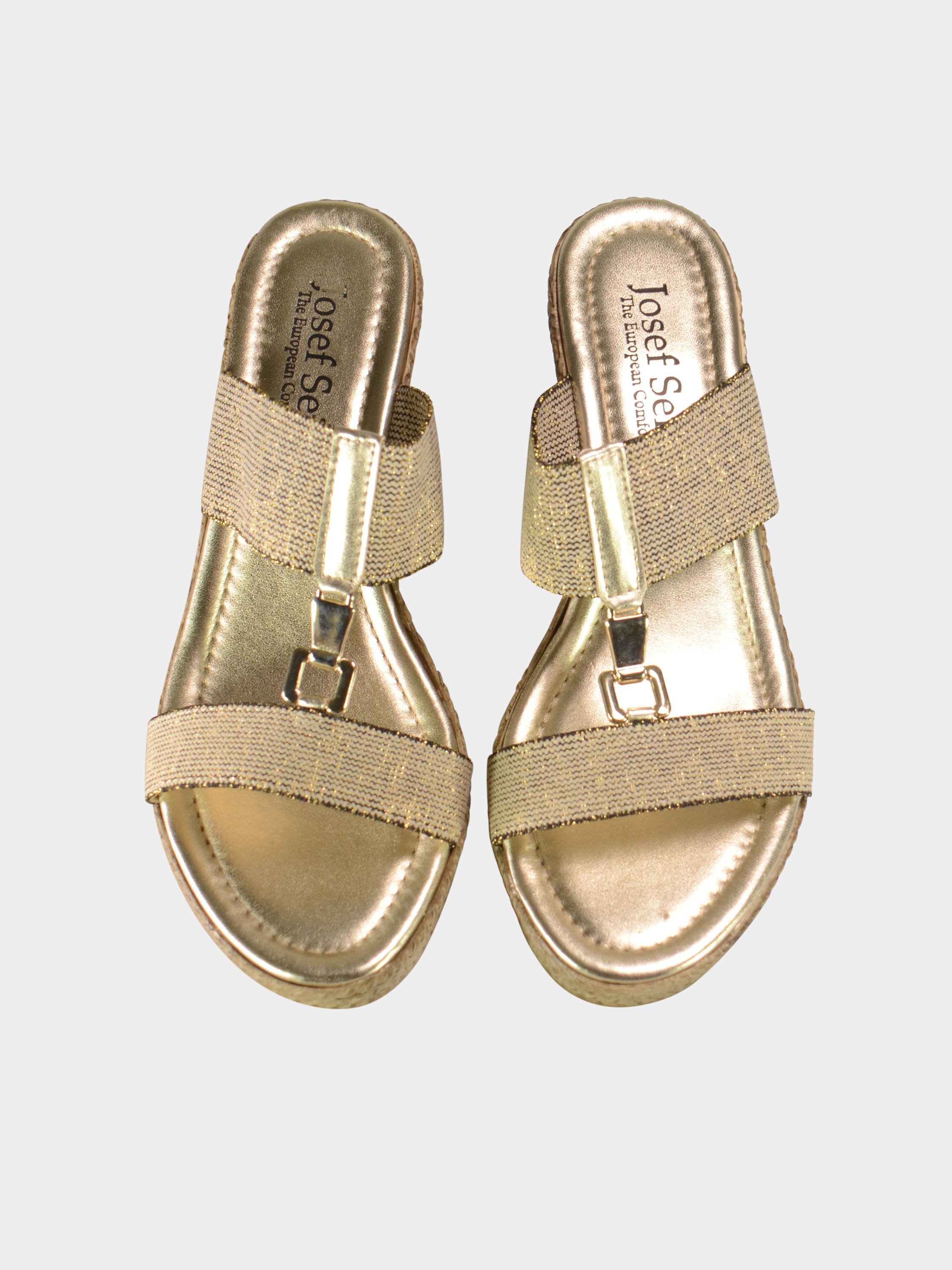 Josef Seibel Women Wedge Espadrilles #color_Beige