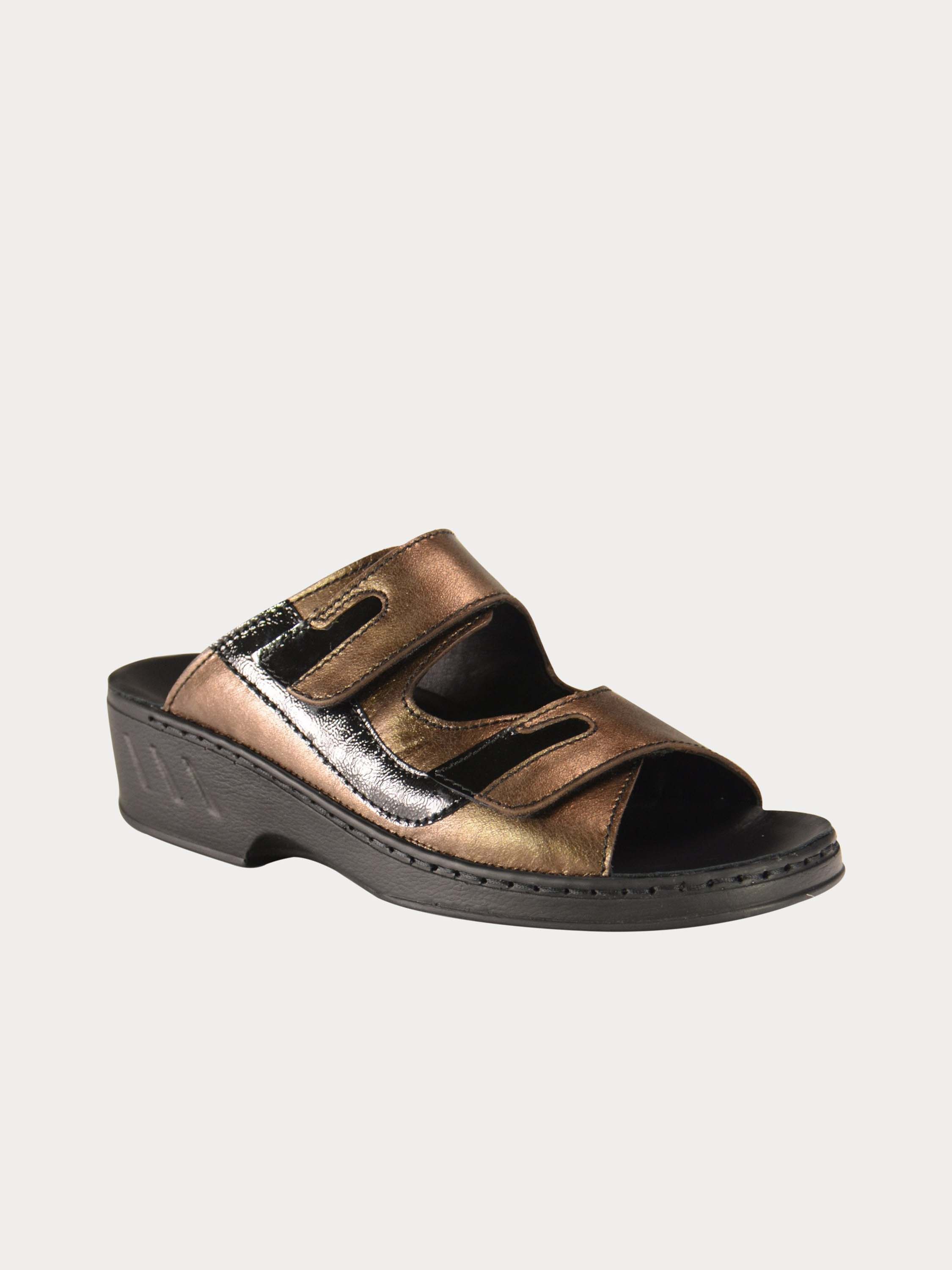 Josef Seibel Women's Casual Slider Sandals #color_Brown