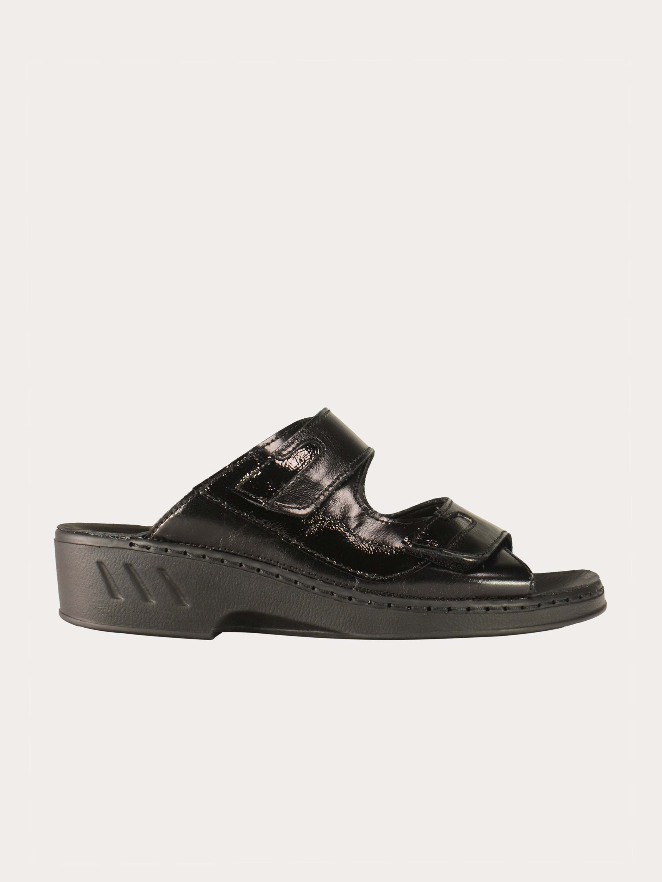 Josef Seibel Women's Casual Slider Sandals #color_Black
