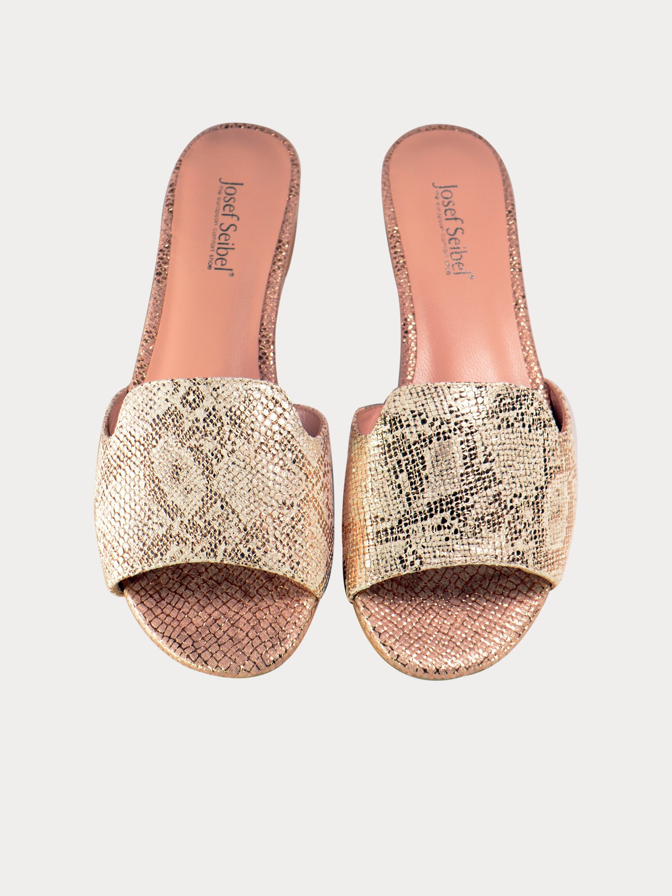 Josef Seibel Women's Micro Sandals #color_Gold