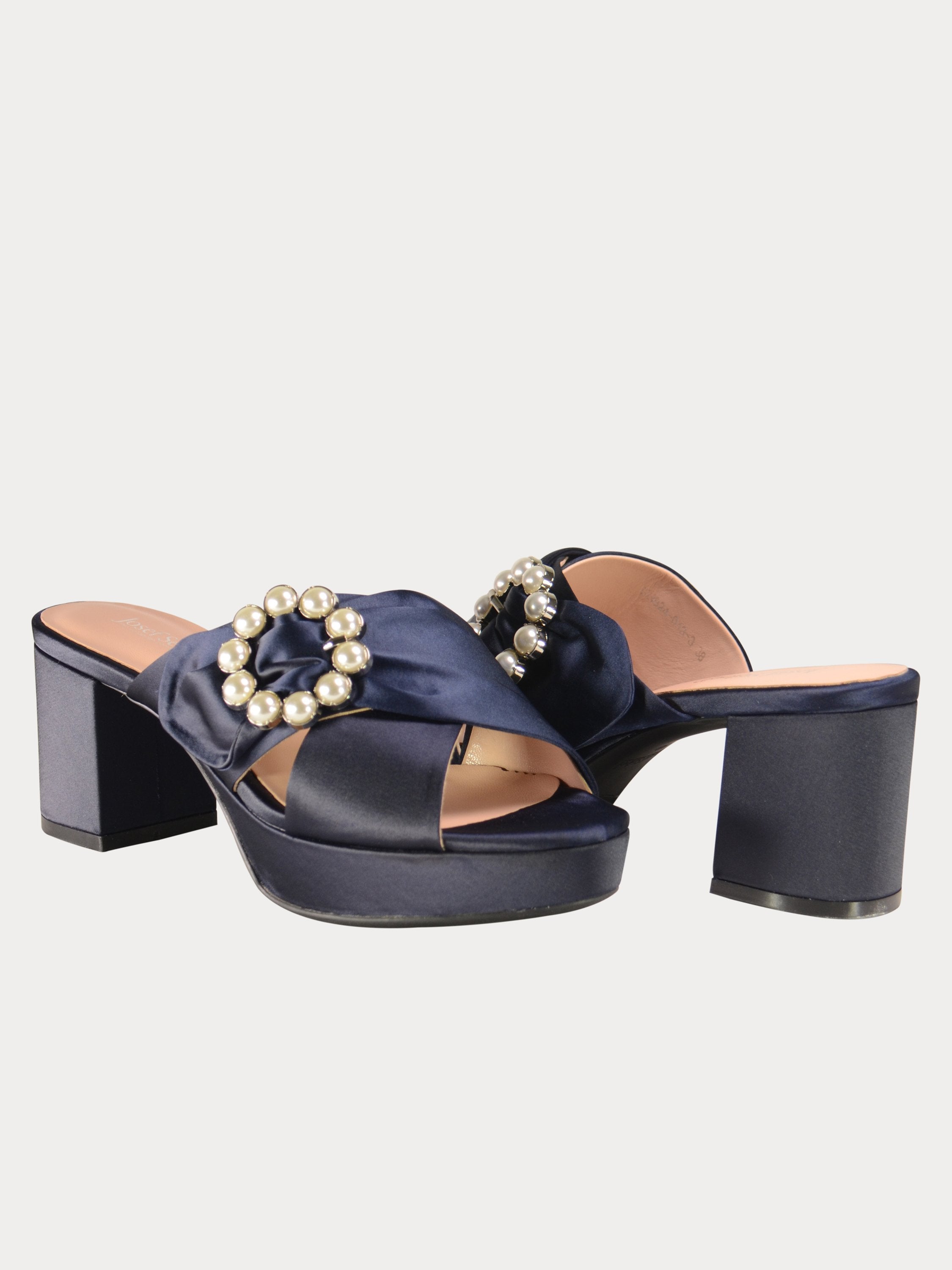 Josef Seibel Women's Textile Heels #color_Blue