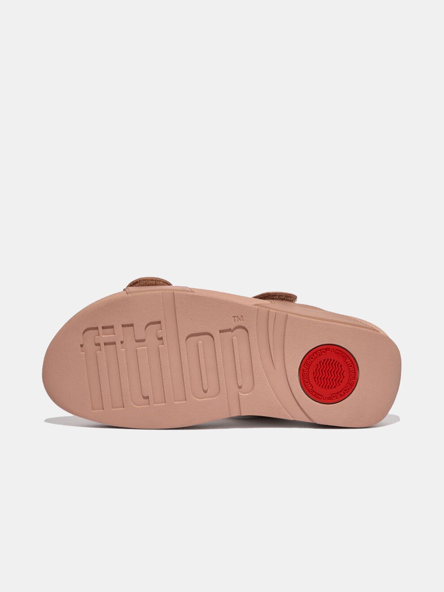 Fitflop Women's Lulu Adjustable Leather Slides #color_Beige