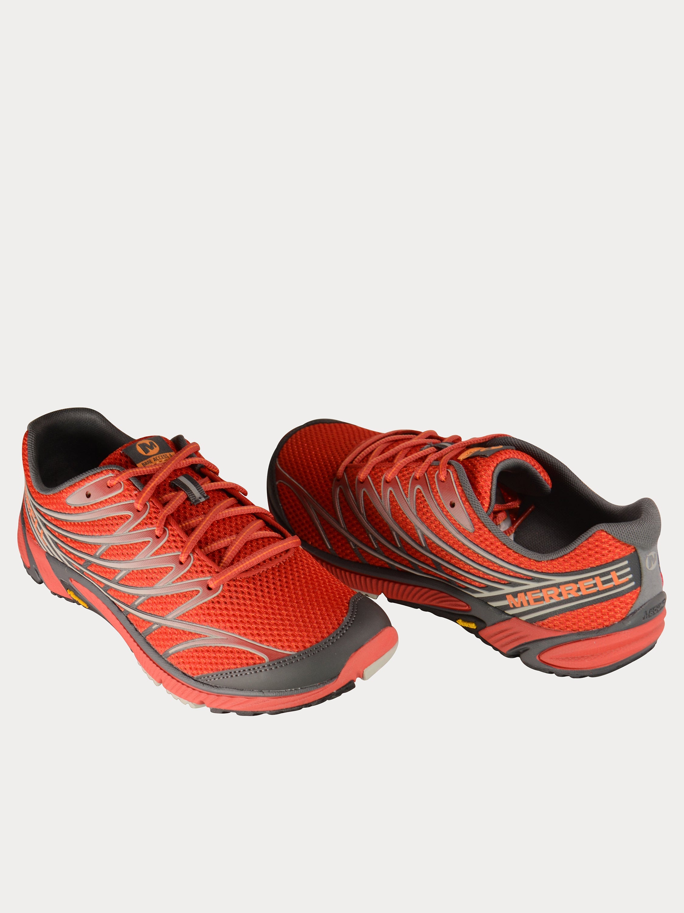 Merrell Men's Bare Access 4 Trail Running Shoes #color_Red