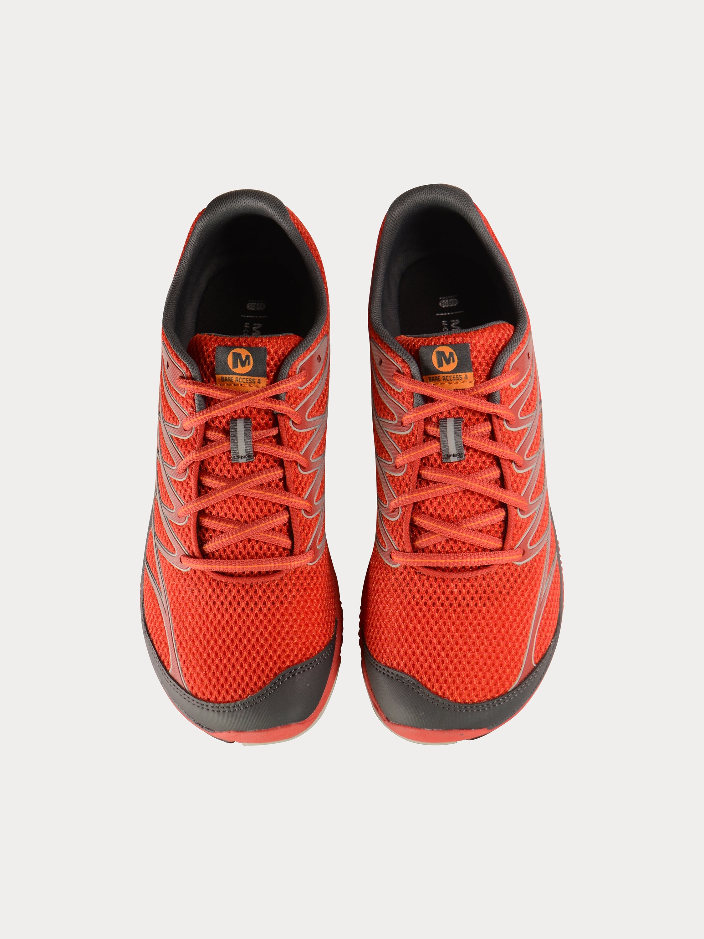 Merrell Men's Bare Access 4 Trail Running Shoes #color_Red