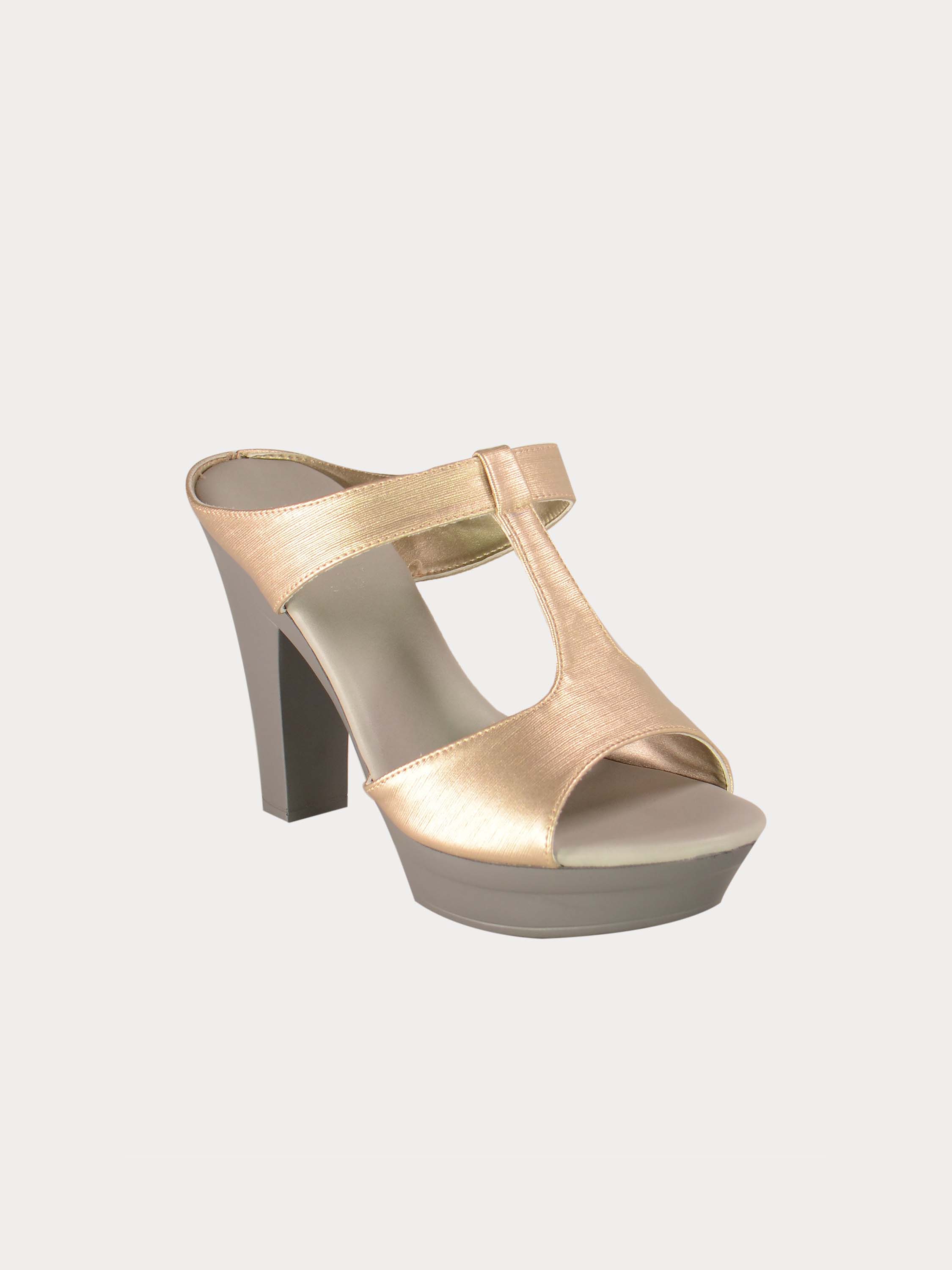 Michelle Morgan 414A7215 Anelize Heeled Sandals #color_Gold
