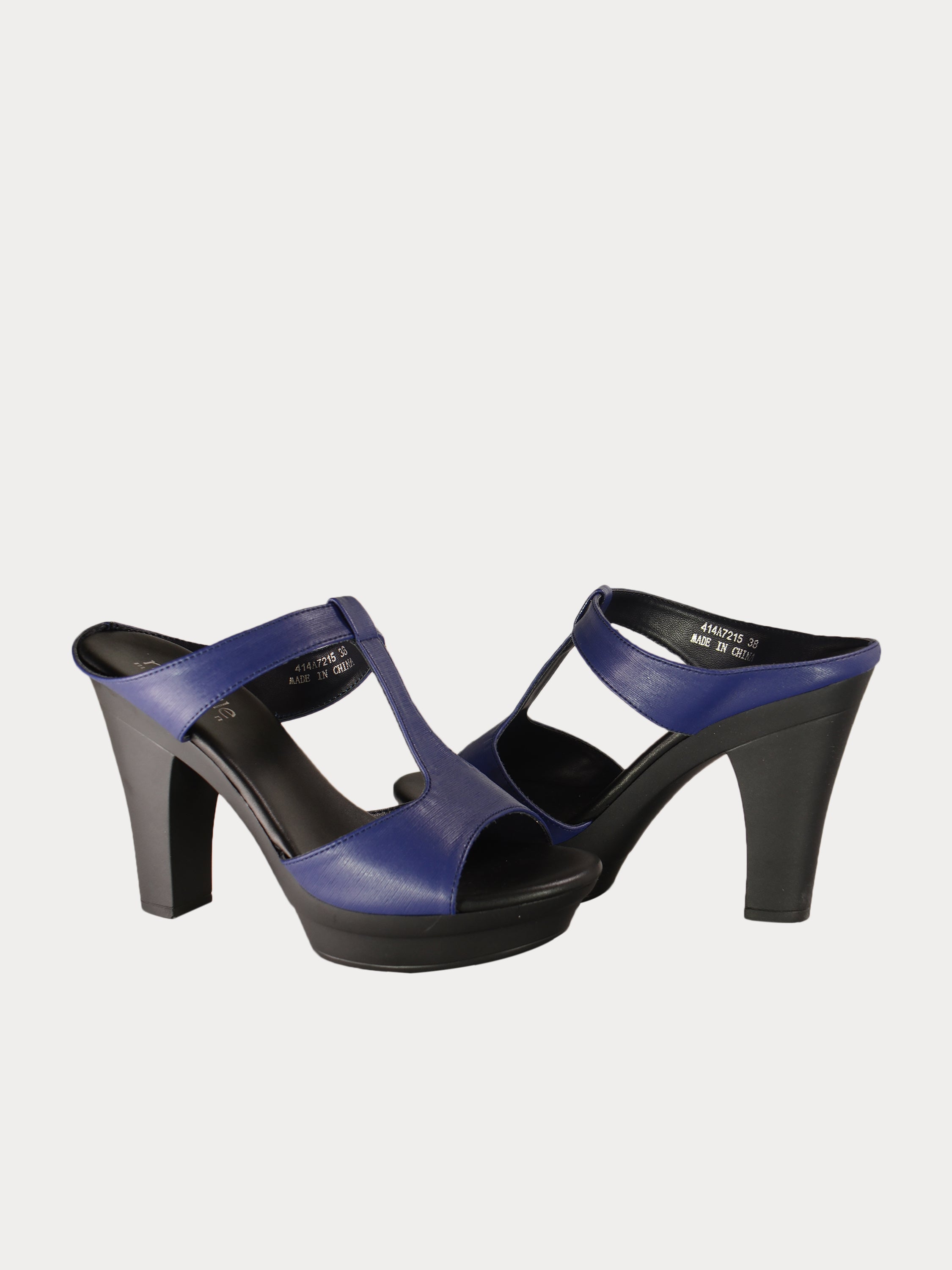 Michelle Morgan 414A7215 Anelize Heeled Sandals #color_Blue