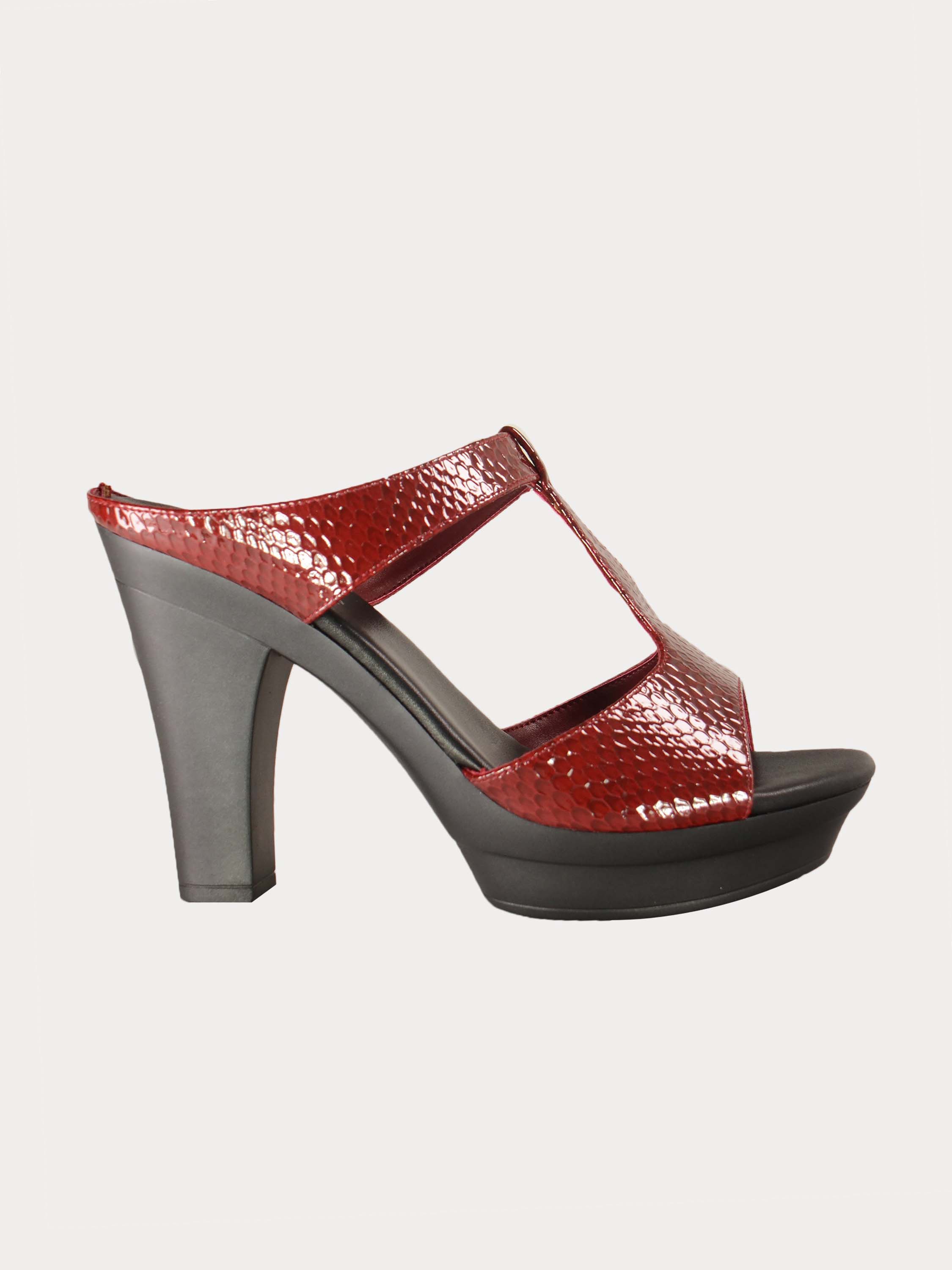 Michelle Morgan 414A7215 Imperial Heeled Sandals #color_Maroon