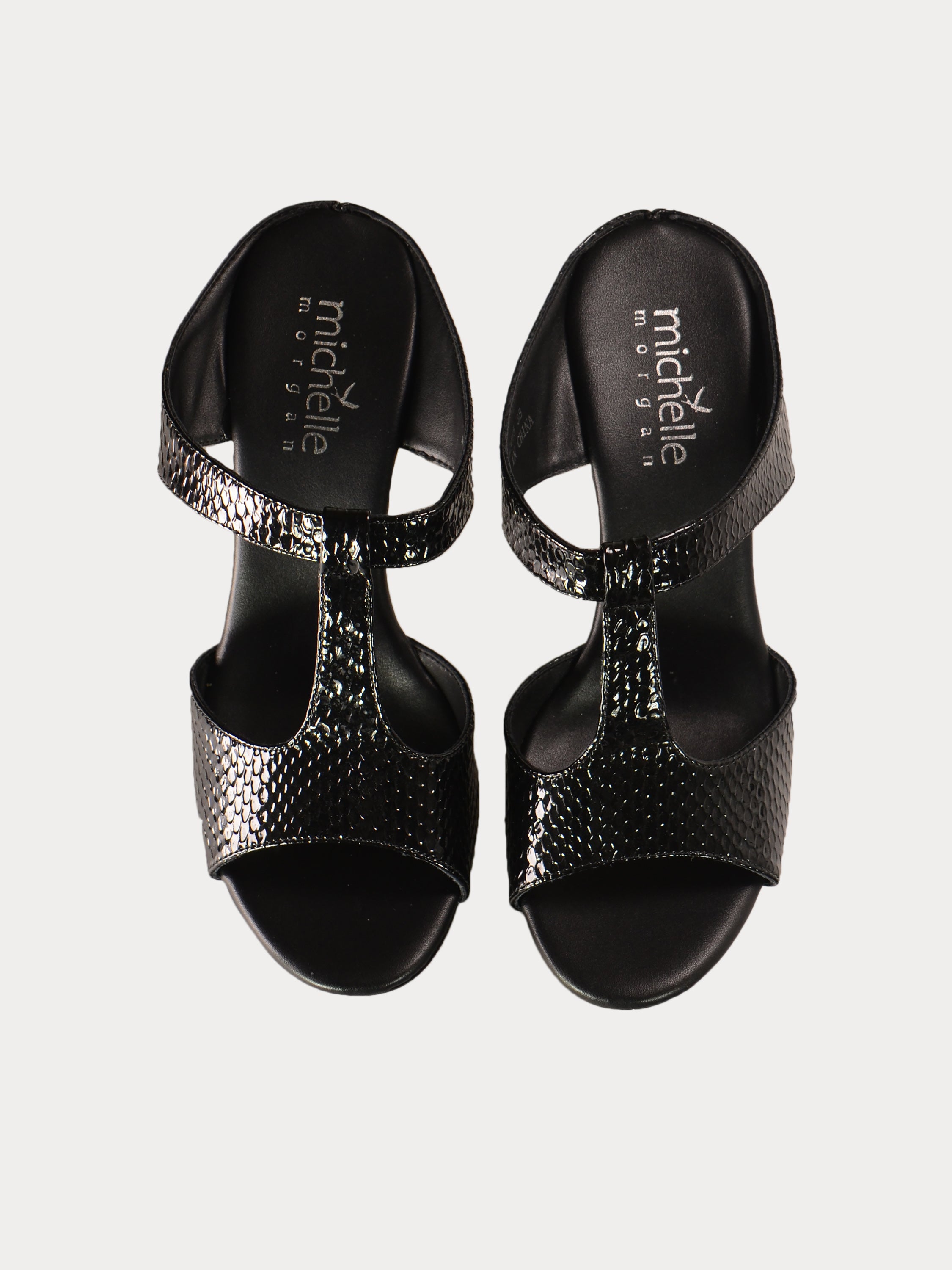 Michelle Morgan 414A7215 Imperial Heeled Sandals #color_Black