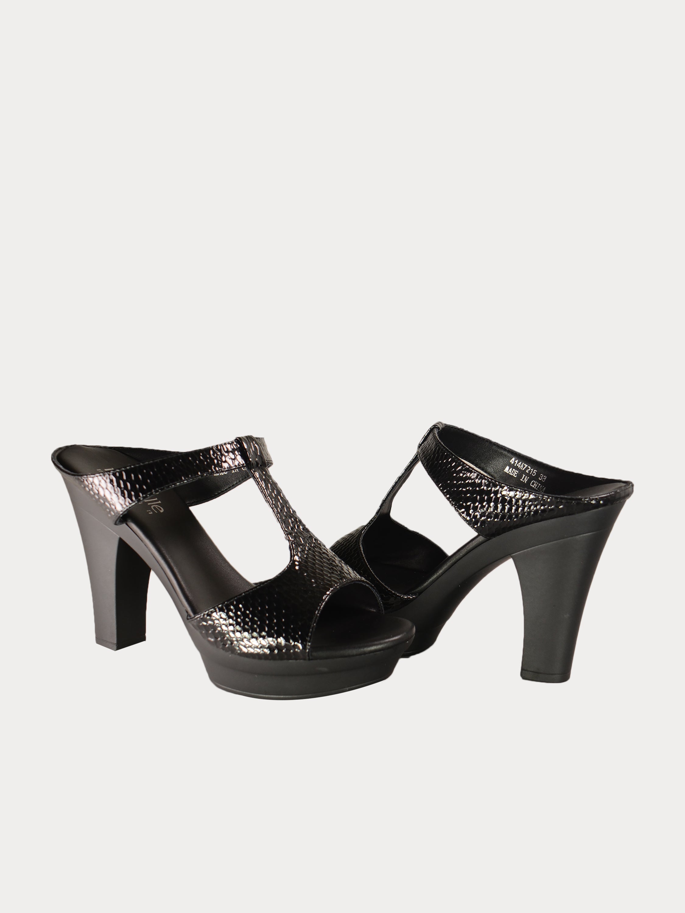 Michelle Morgan 414A7215 Imperial Heeled Sandals #color_Black