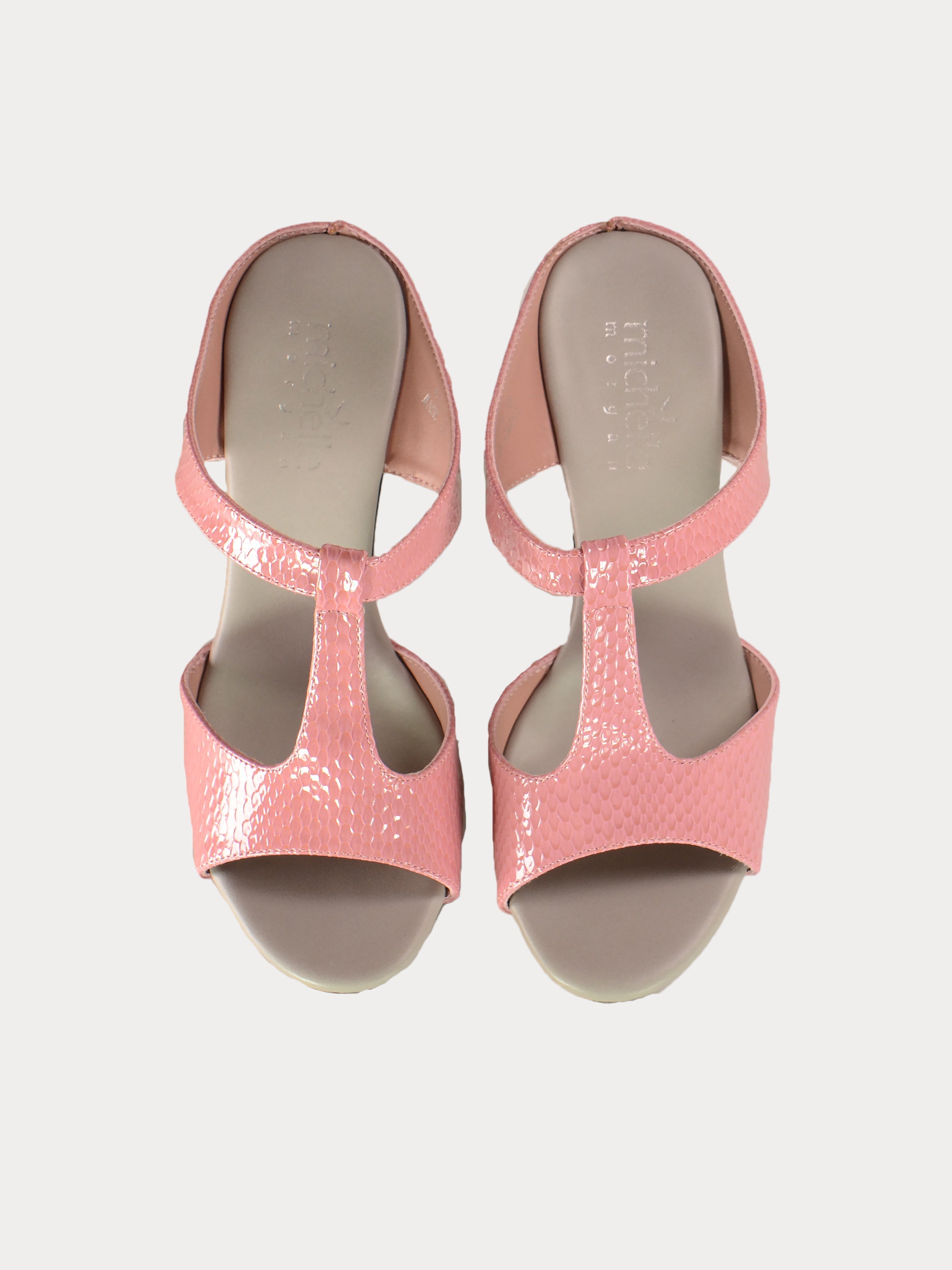 Michelle Morgan 414A7215 Imperial Heeled Sandals #color_Pink