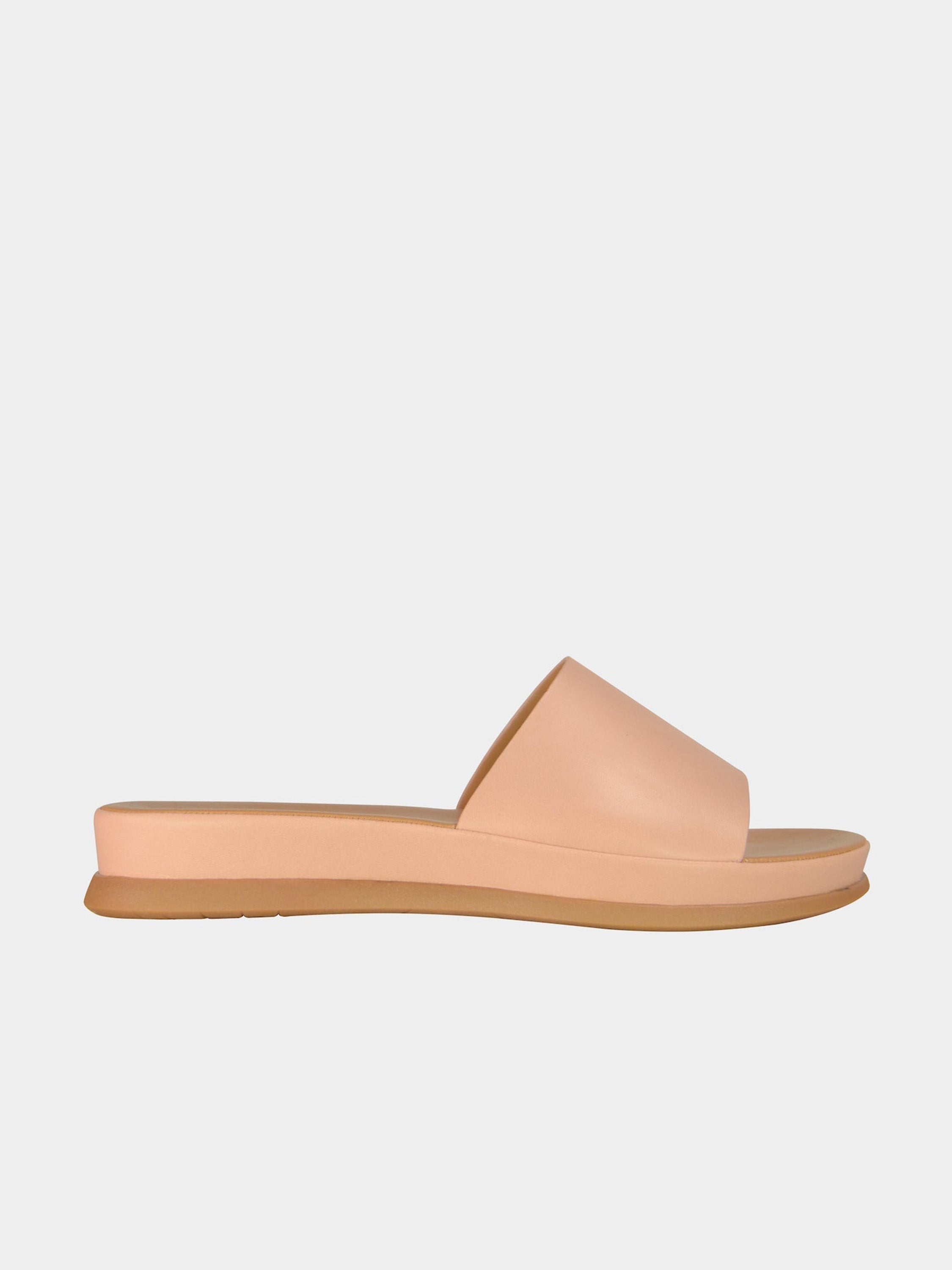 Michelle Morgan 014RJ101 Women's Flat Sandals #color_Pink