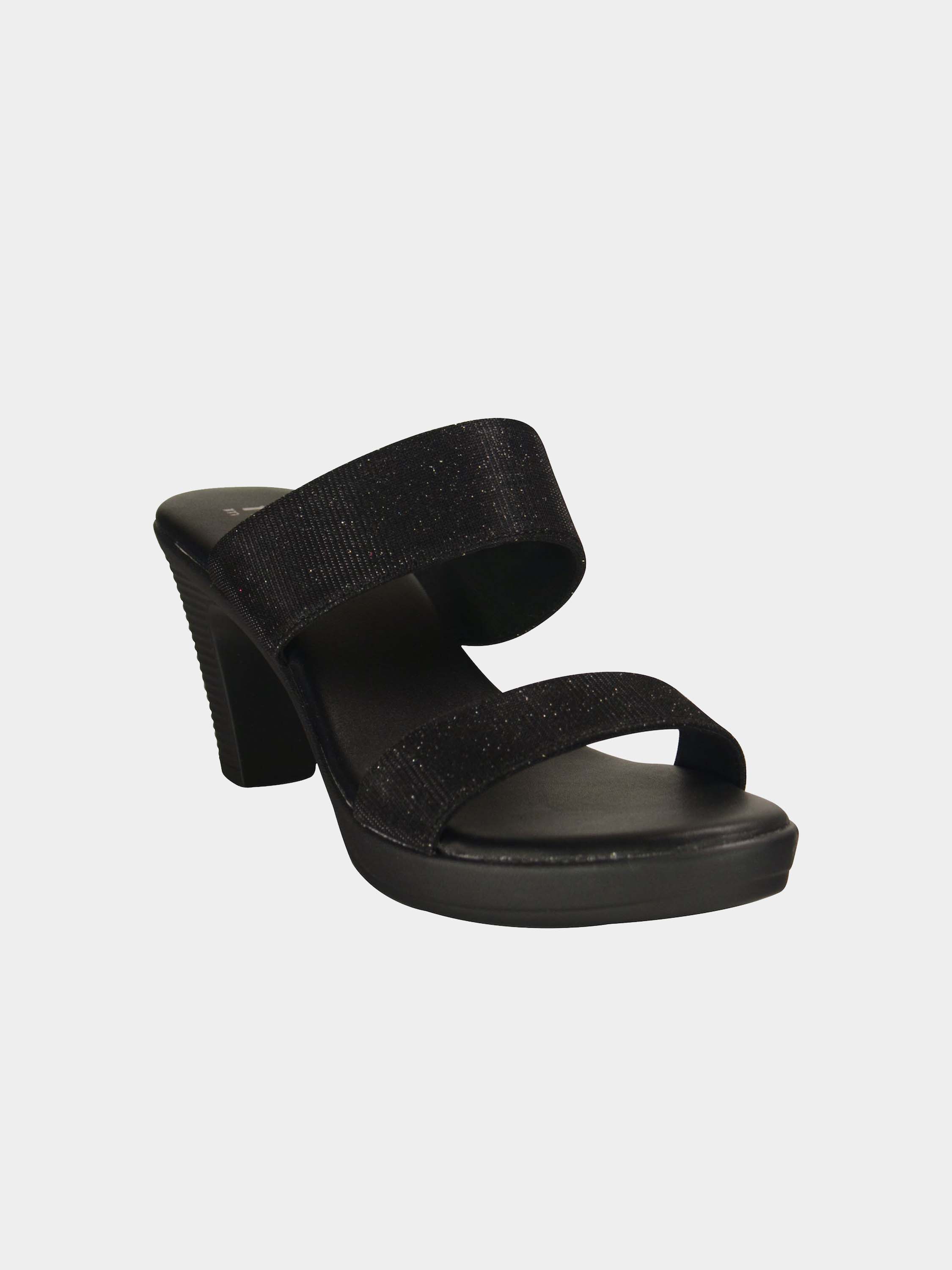 Michelle Morgan 014RY137 Women's Heeled Sandals #color_Black