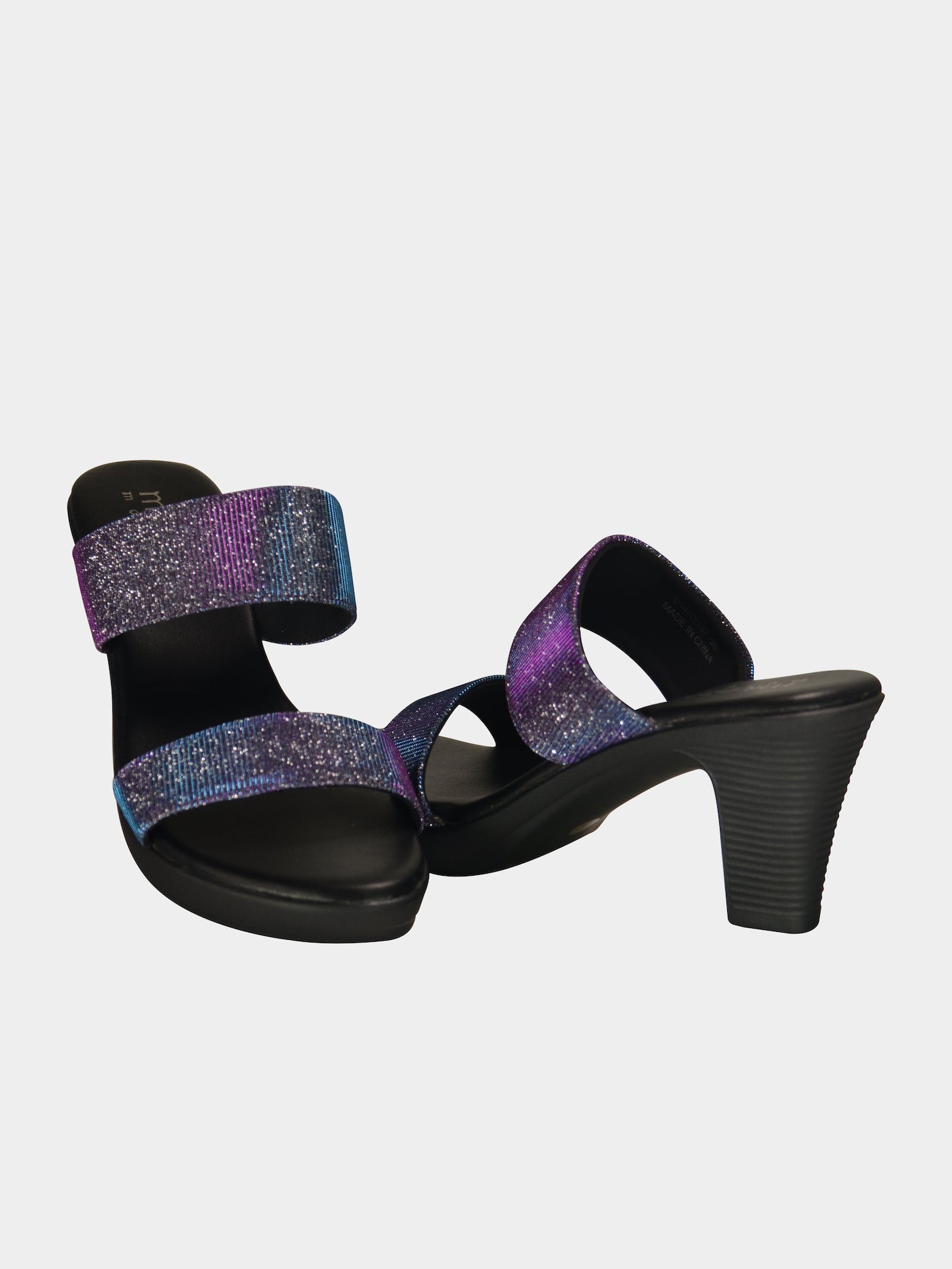 Michelle Morgan 014RY137 Women's Heeled Sandals #color_Purple