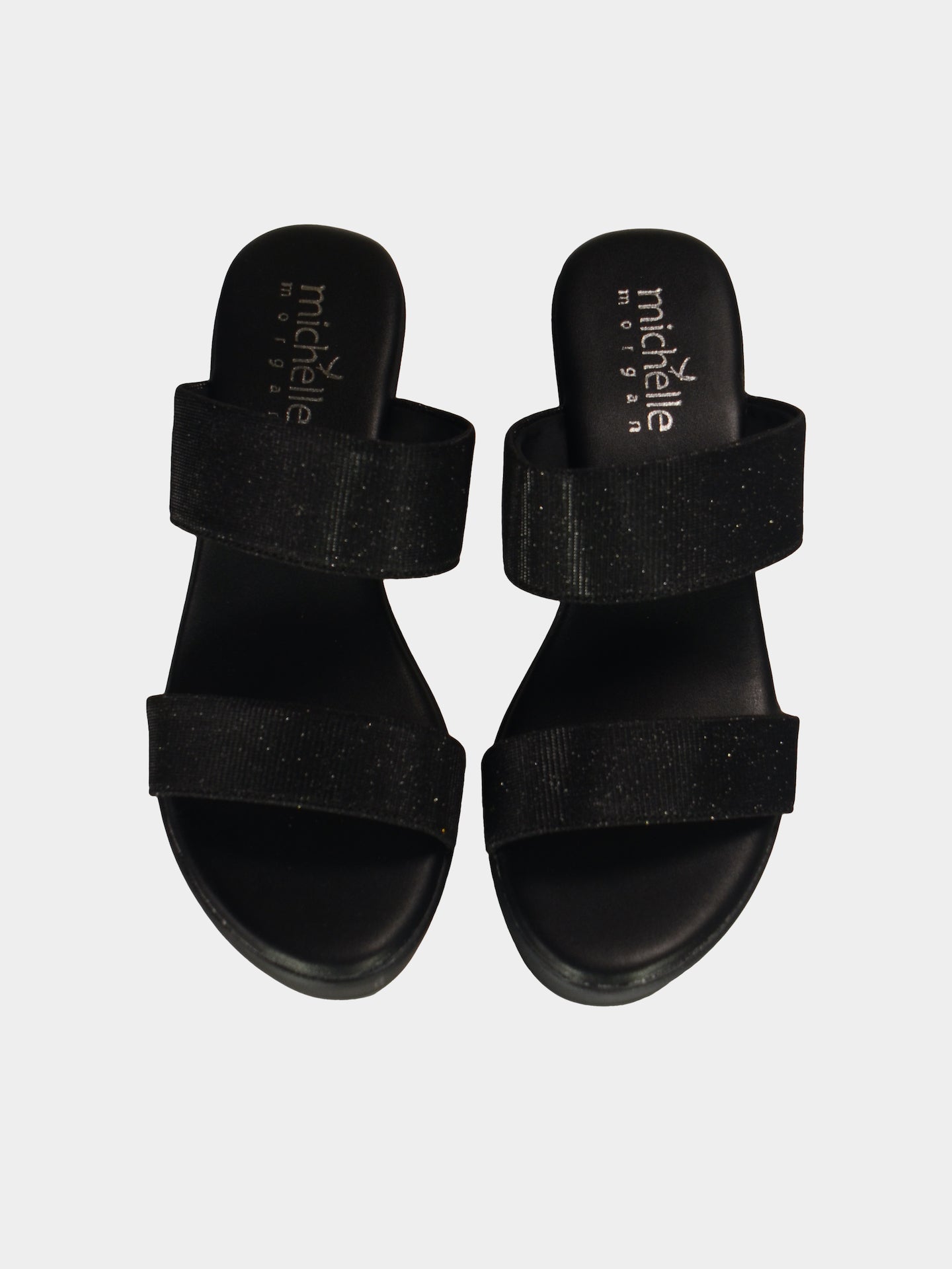 Michelle Morgan 014RY137 Women's Heeled Sandals #color_Black