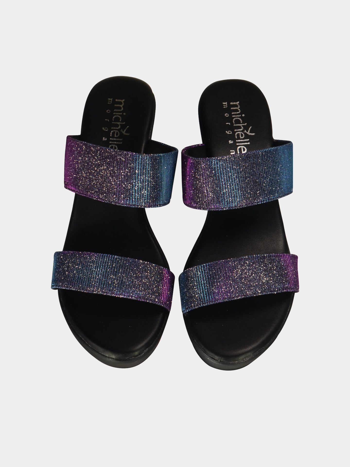 Michelle Morgan 014RY137 Women's Heeled Sandals #color_Purple