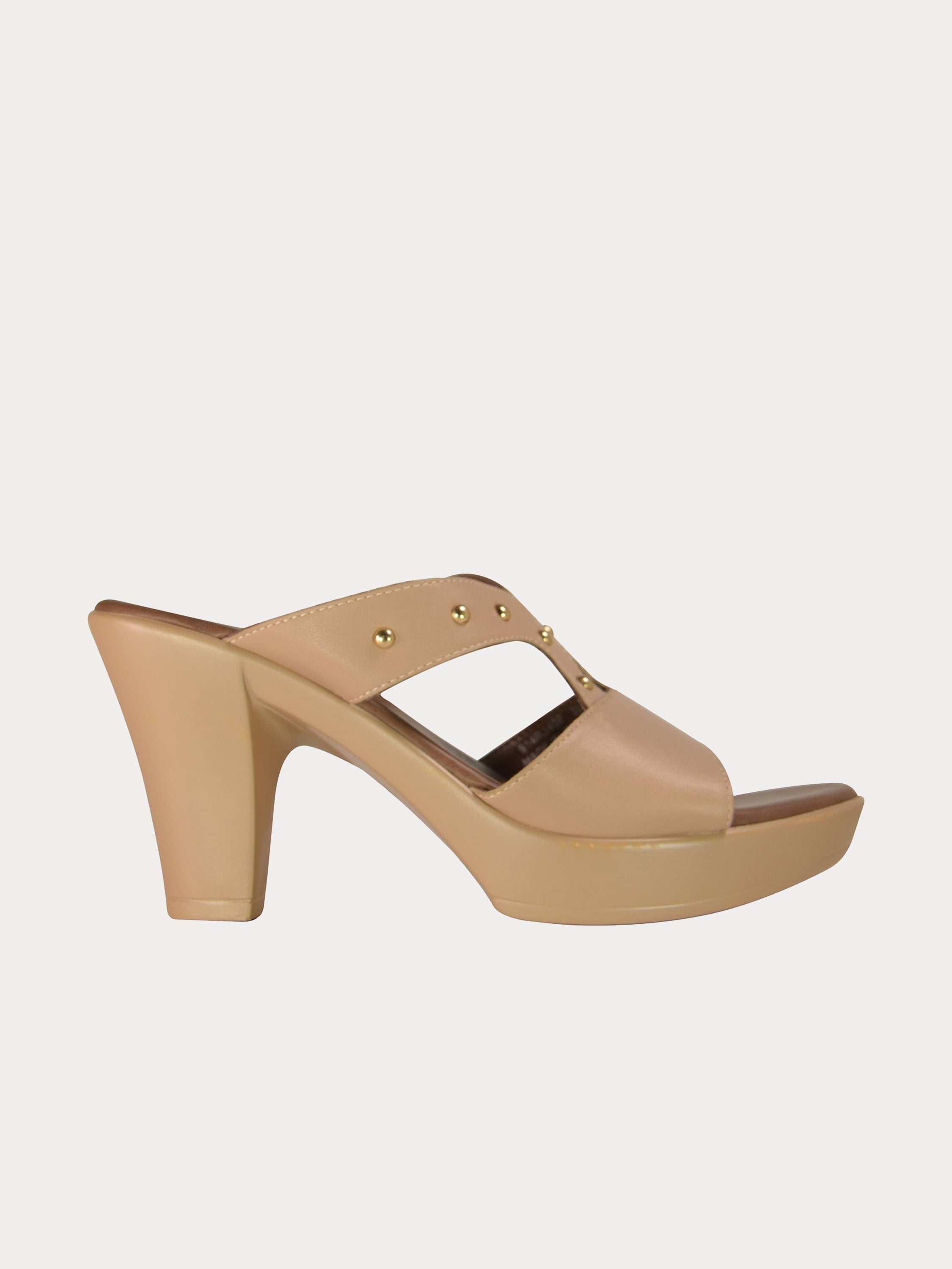 Michelle Morgan 914RJ40F Women's Heeled Sandals #color_Beige