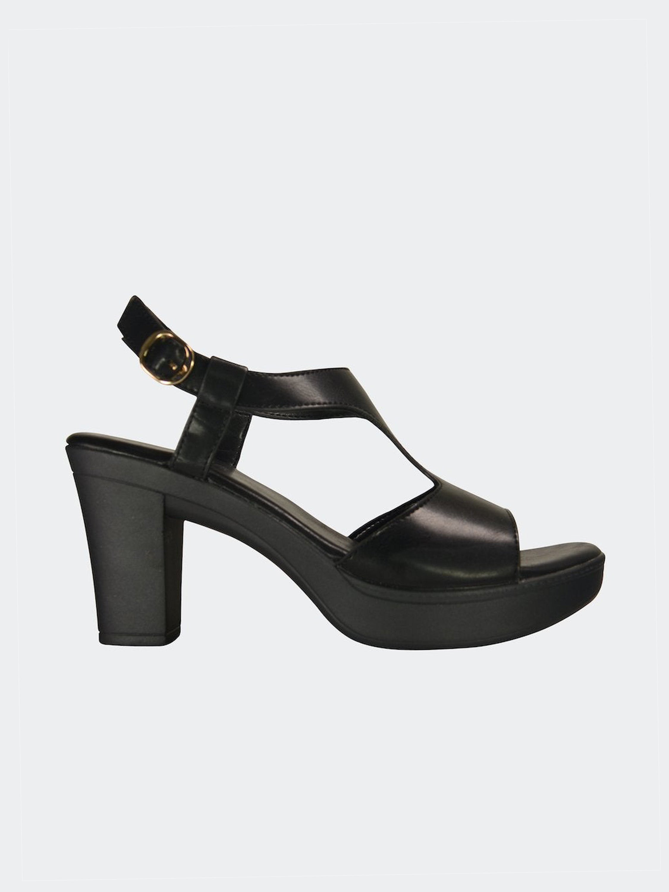 Michelle Morgan 914RJY72 Women's Heeled Sandals #color_Black