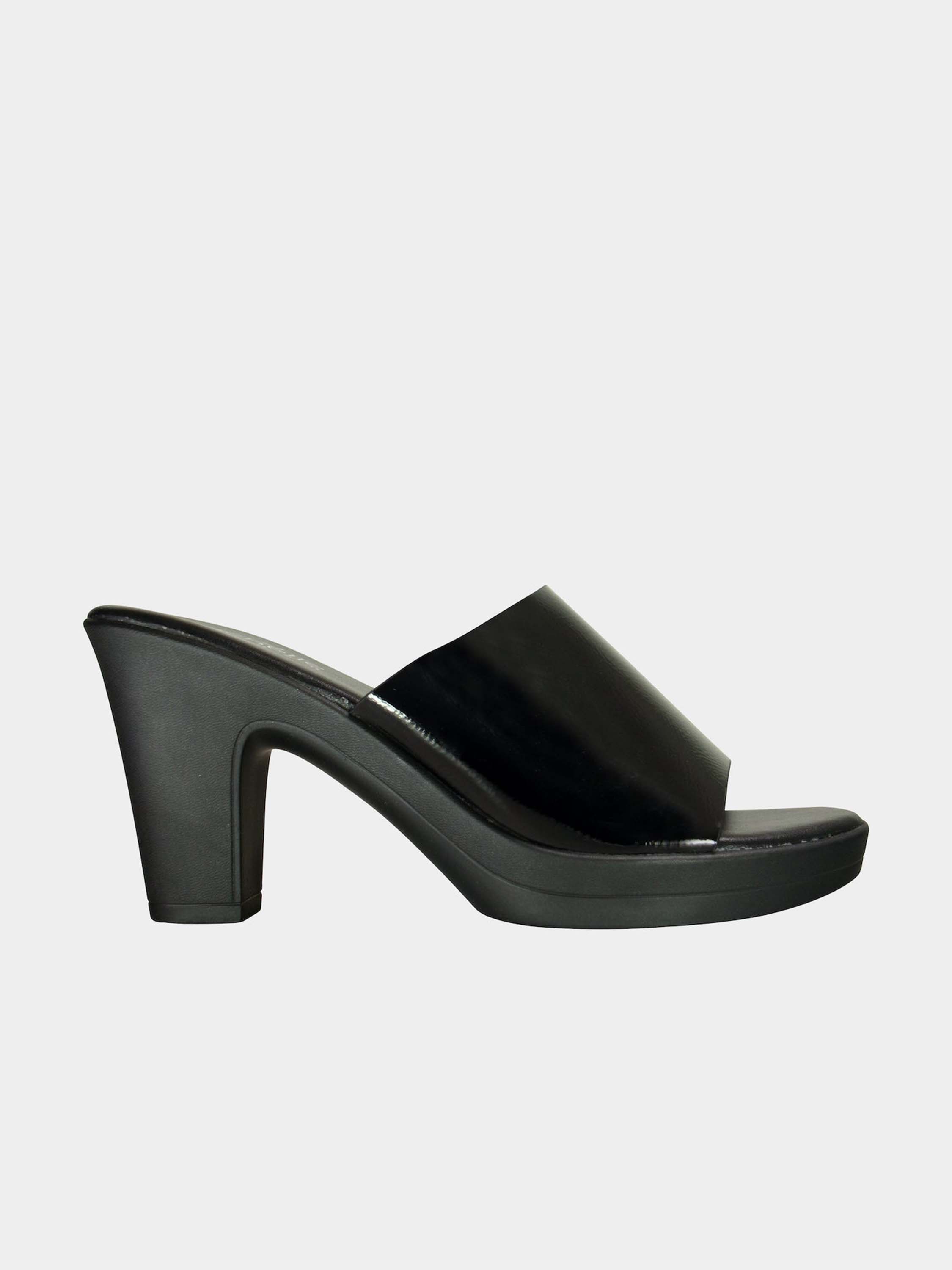 Michelle Morgan 913RJ166 Women's Heeled Sandals #color_Black