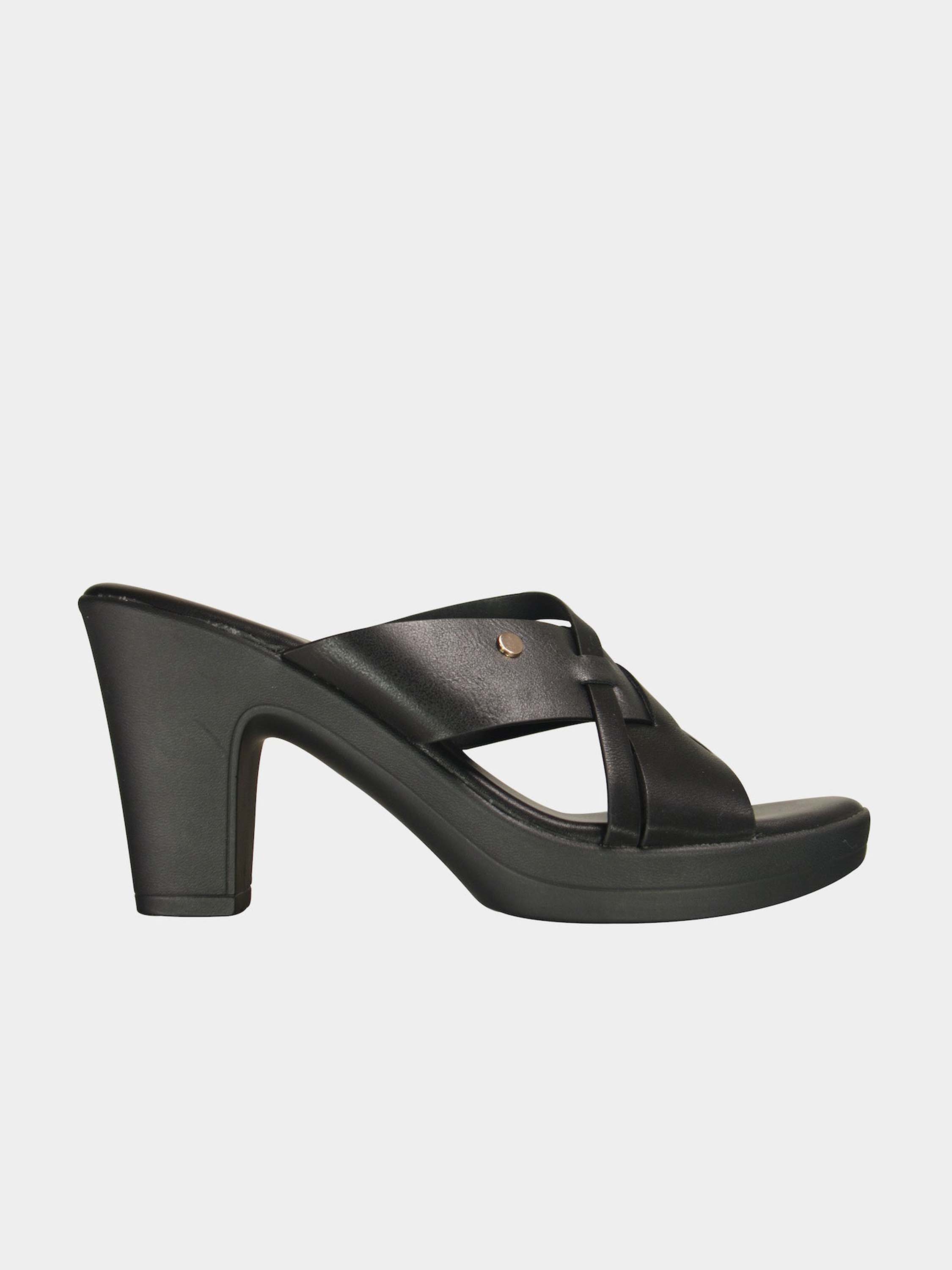 Michelle Morgan 914RJ625 Women's Heeled Sandals #color_Black