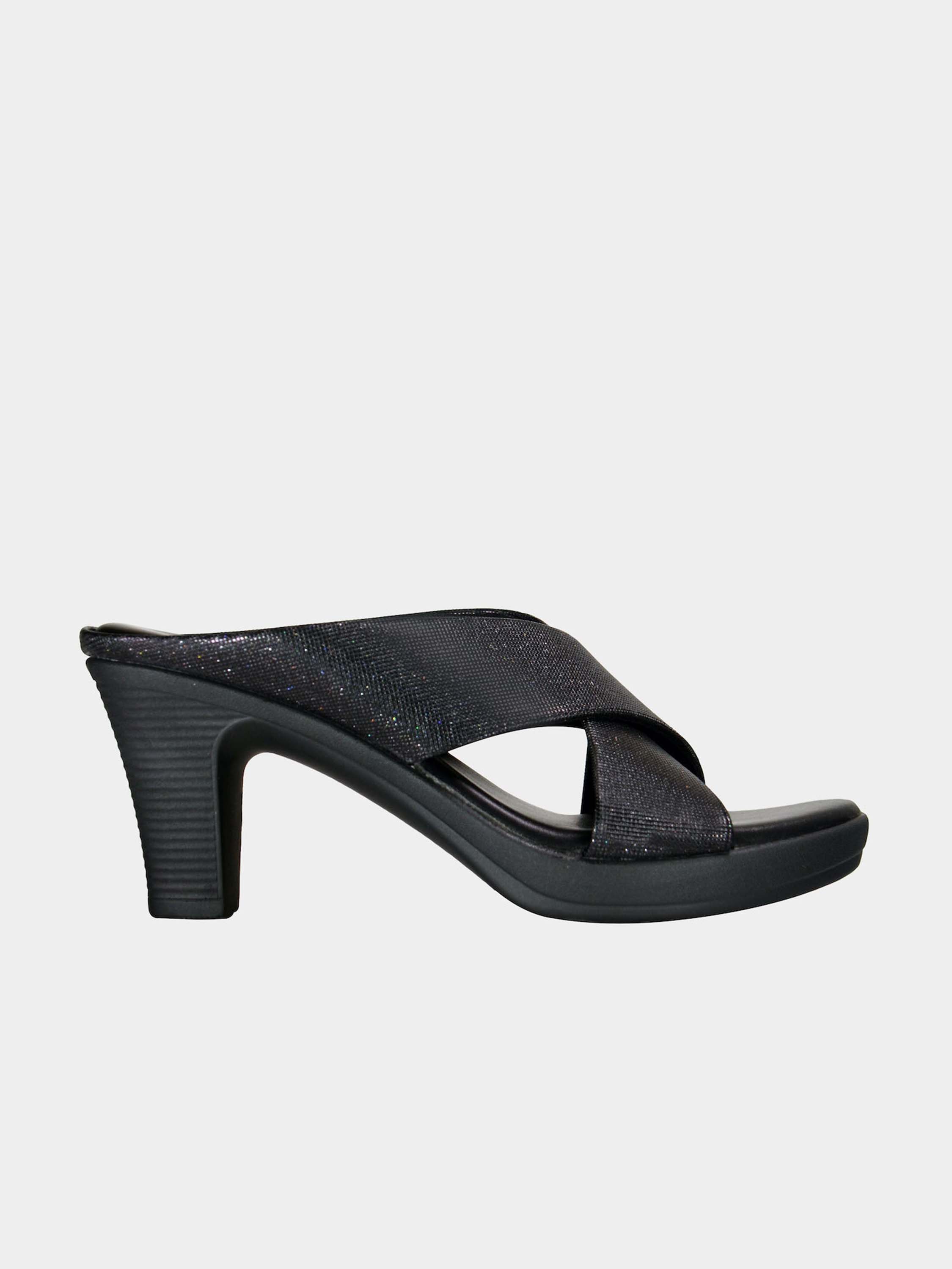 Michelle Morgan 014RY136 Women's Heeled Sandals #color_Black