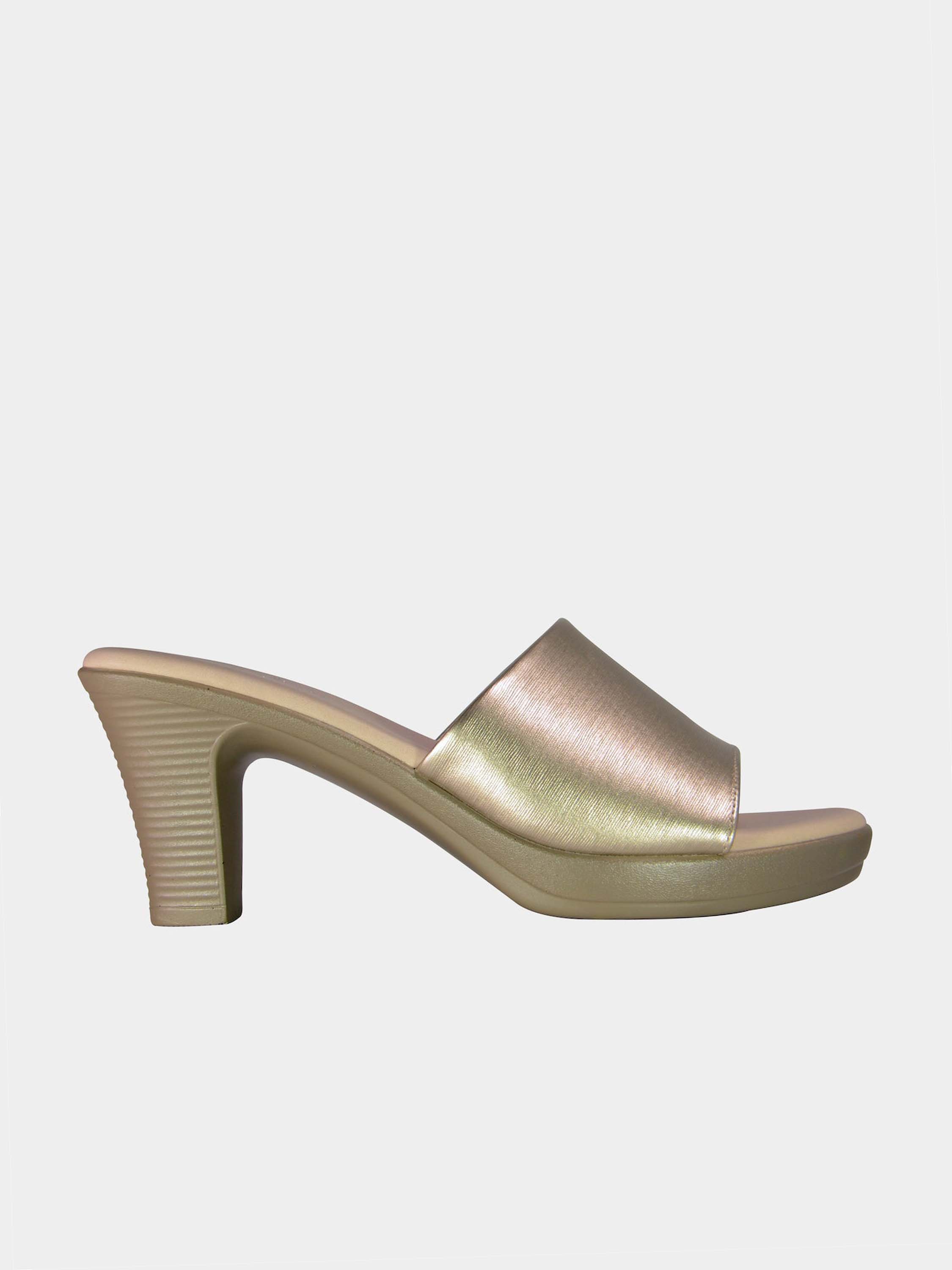 Michelle Morgan 014RY138 Women's Heeled Sandals #color_Gold