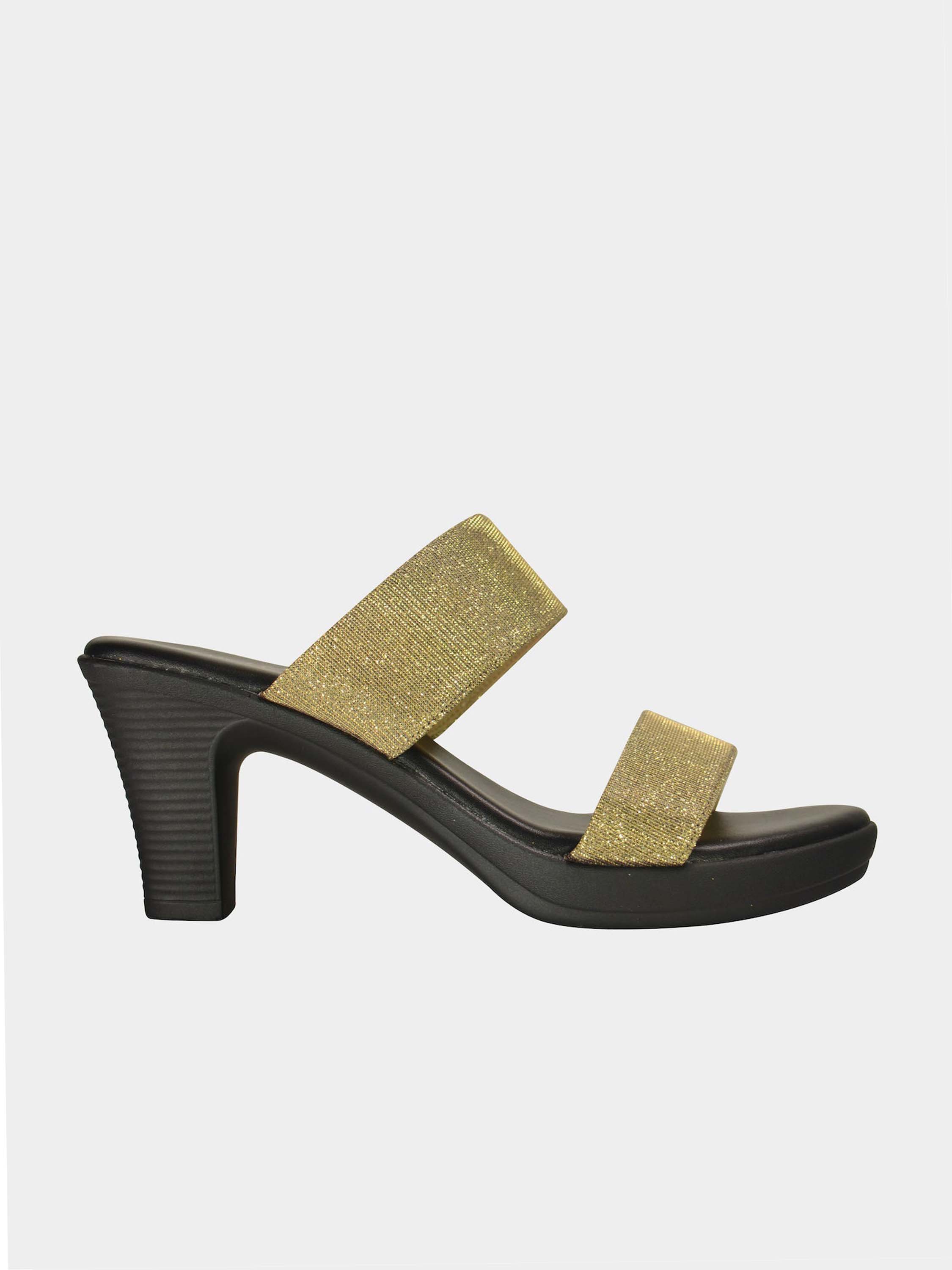 Michelle Morgan 014RY137 Women's Heeled Sandals #color_Gold