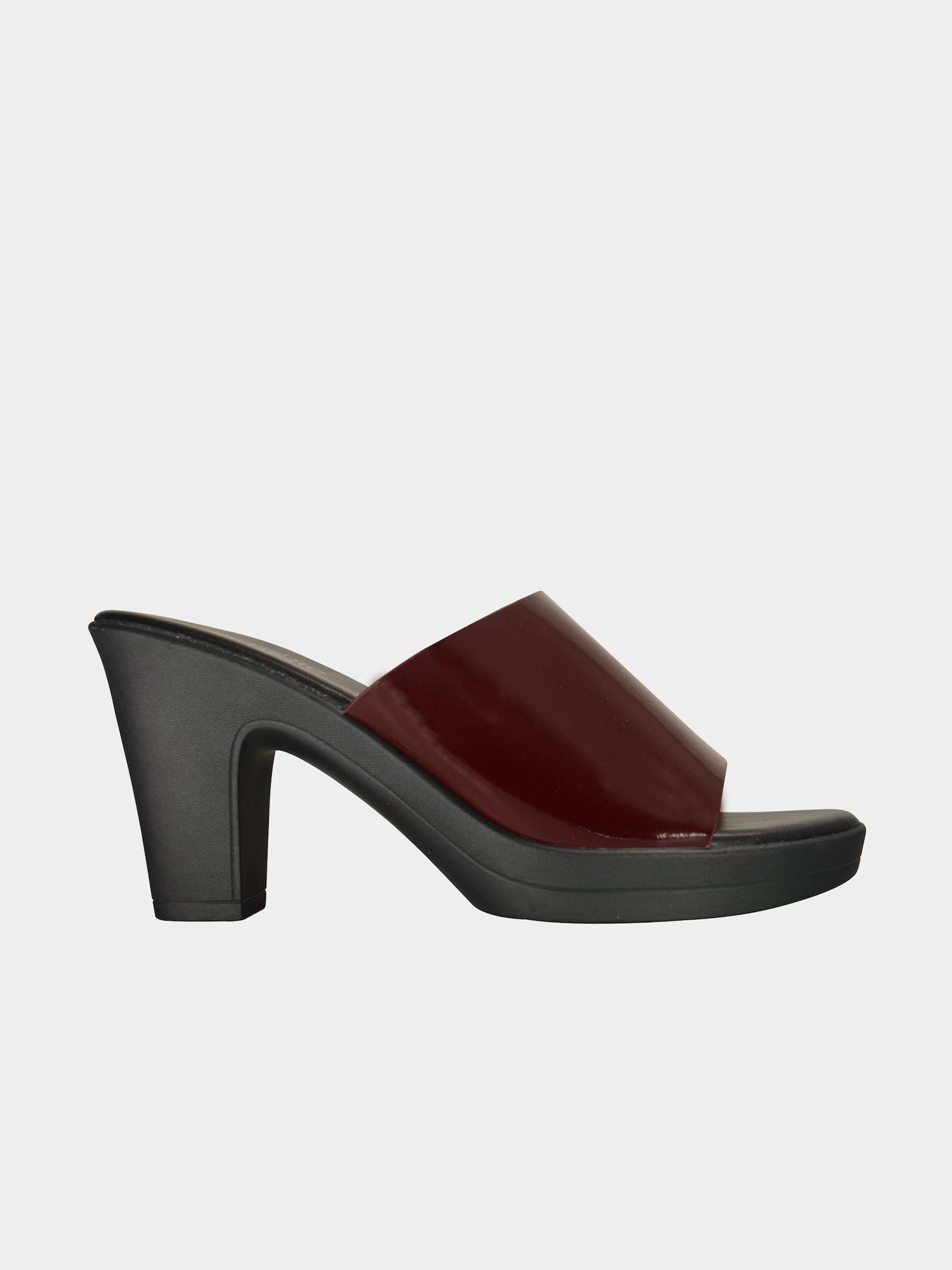Michelle Morgan 913RJ166 Women's Heeled Sandals #color_Maroon