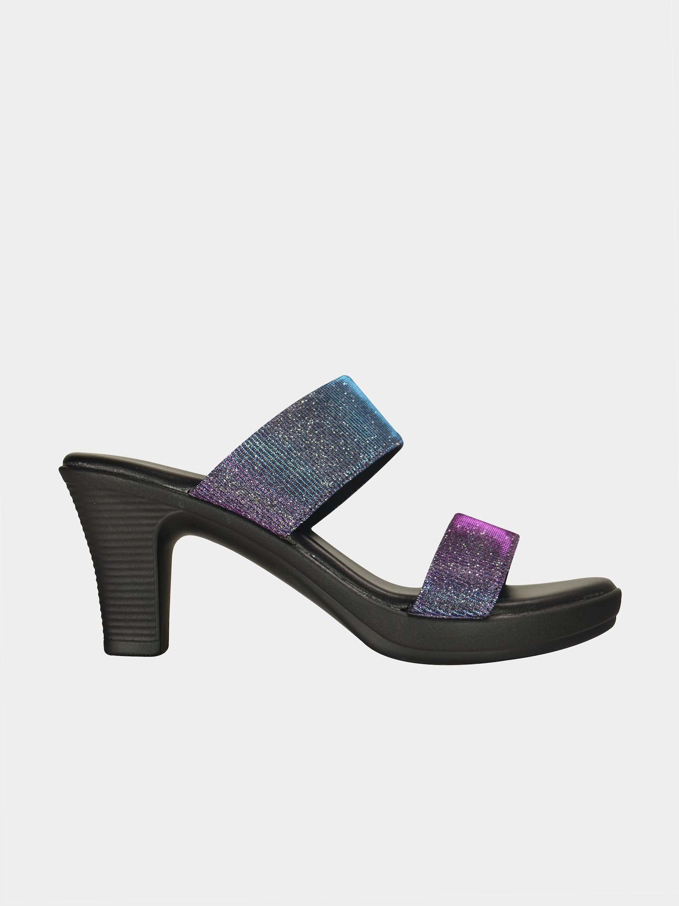 Michelle Morgan 014RY137 Women's Heeled Sandals #color_Purple