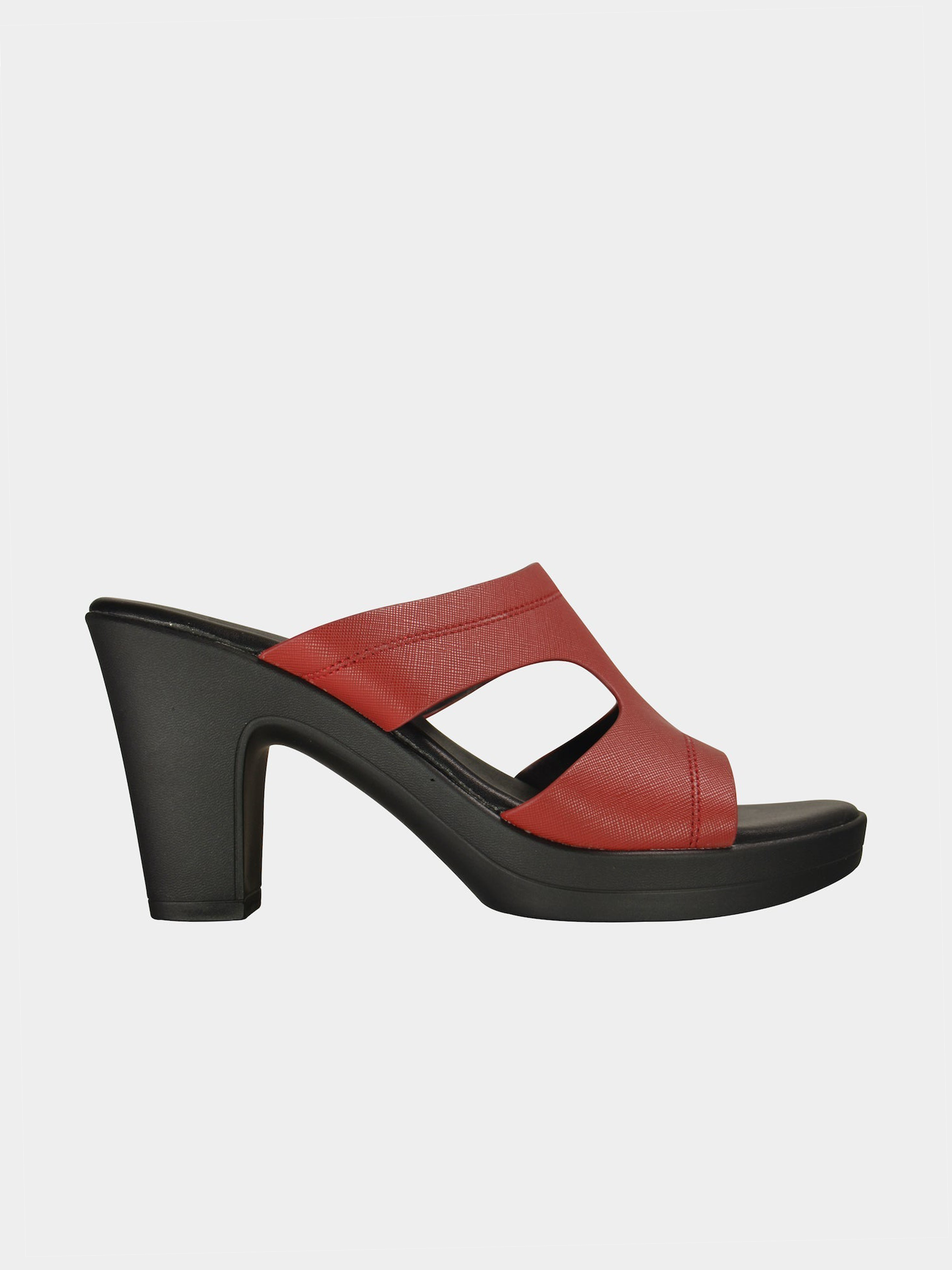 Michelle Morgan 914RJ623 Women's Heeled Sandals #color_Red