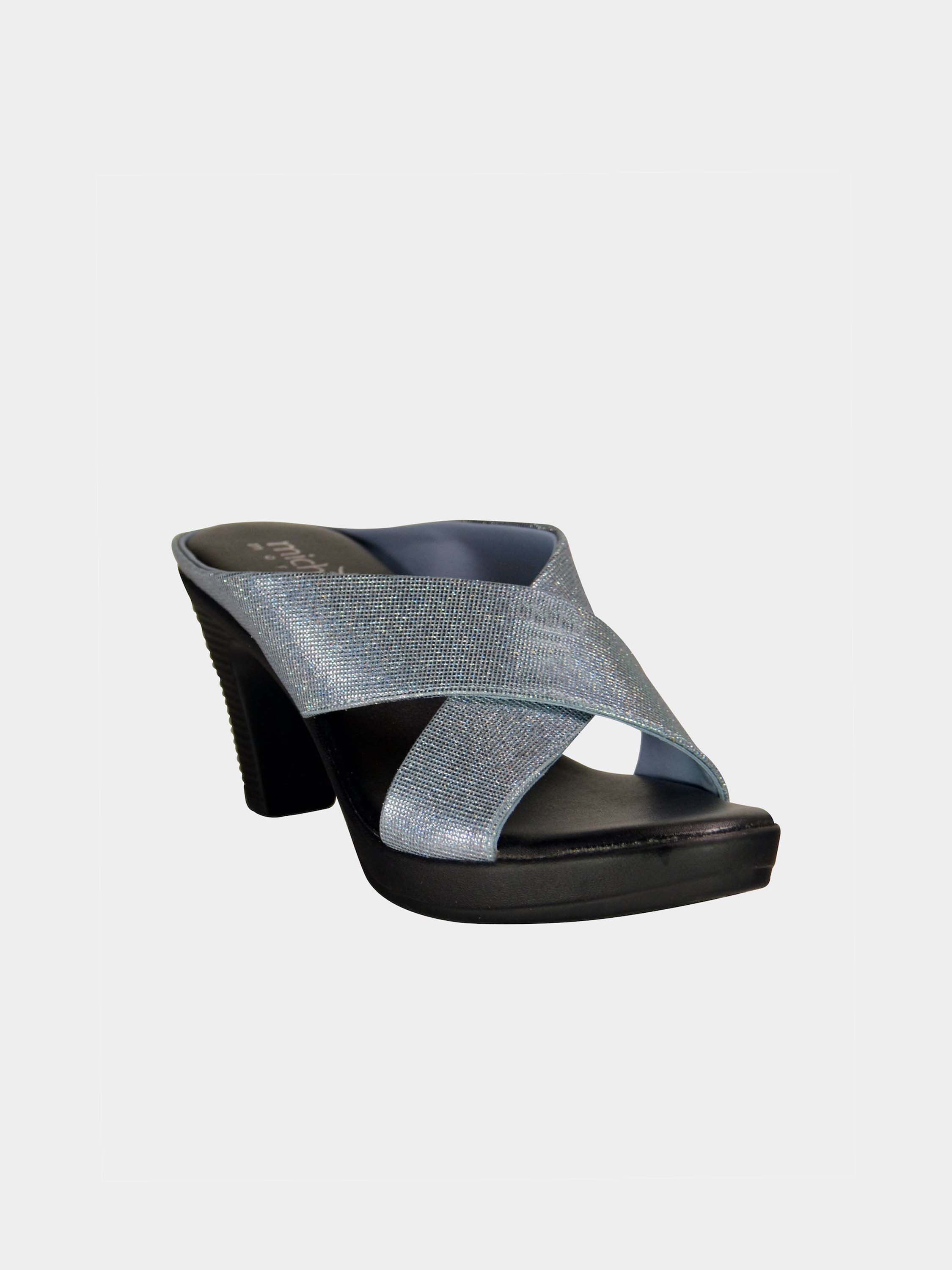 Michelle Morgan 014RY136 Women's Heeled Sandals #color_Blue