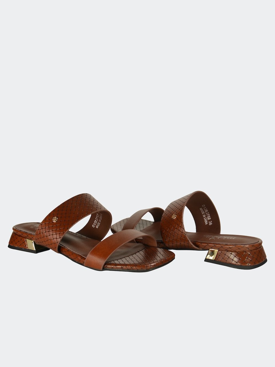 Michelle Morgan 013RJ752 Women's Heeled Sandals #color_Brown