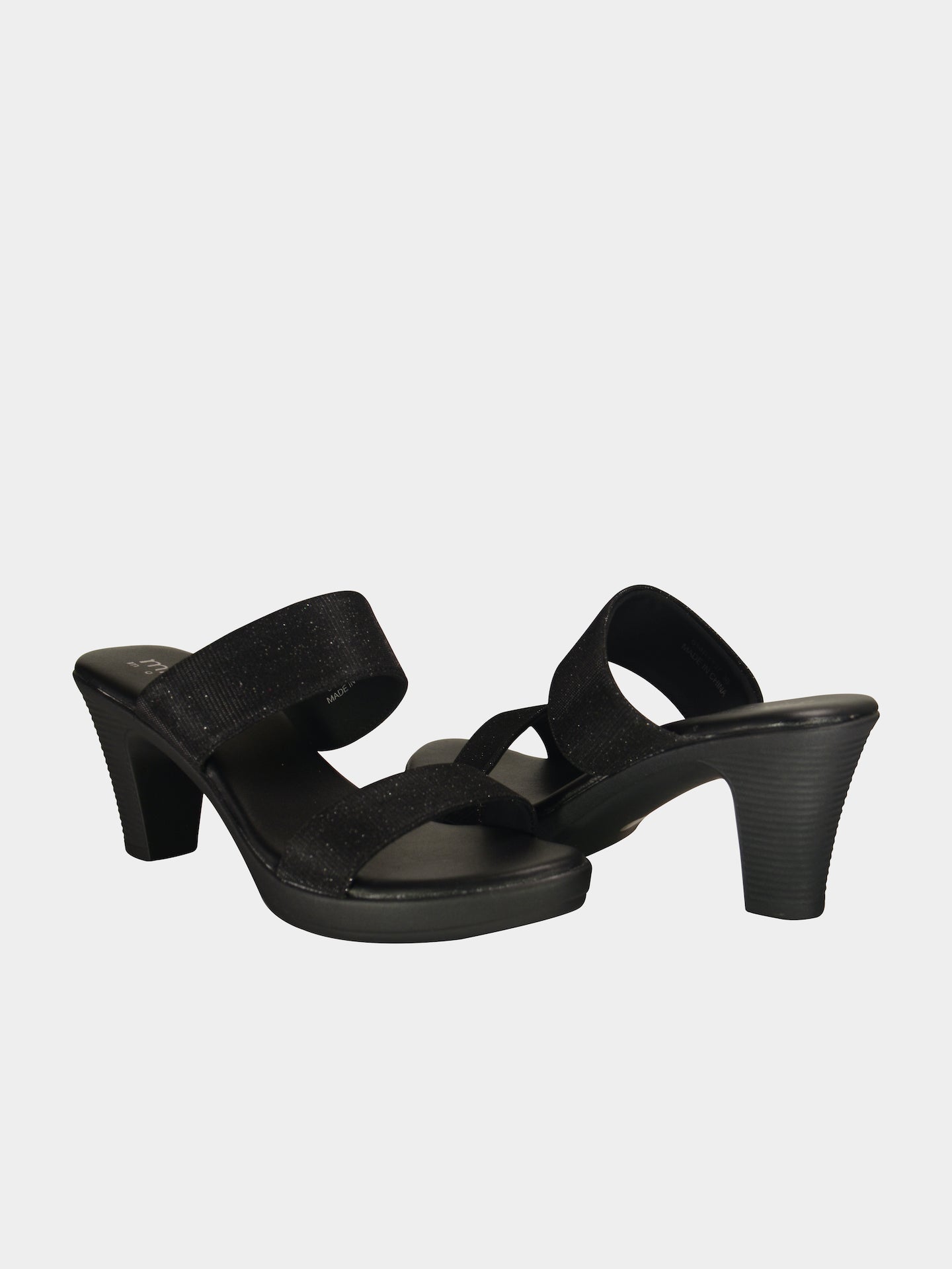 Michelle Morgan 014RY137 Women's Heeled Sandals #color_Black