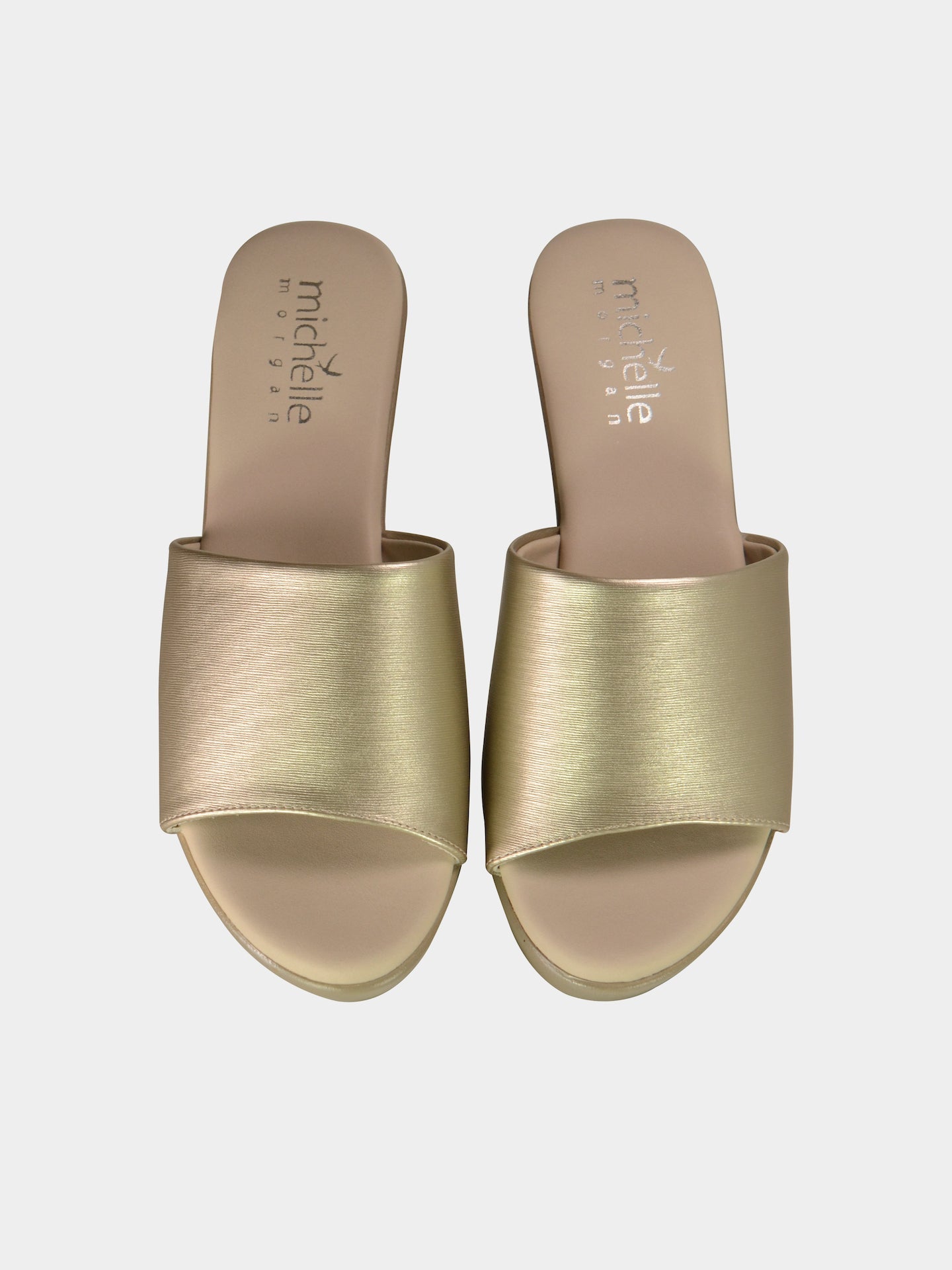 Michelle Morgan 014RY138 Women's Heeled Sandals #color_Gold