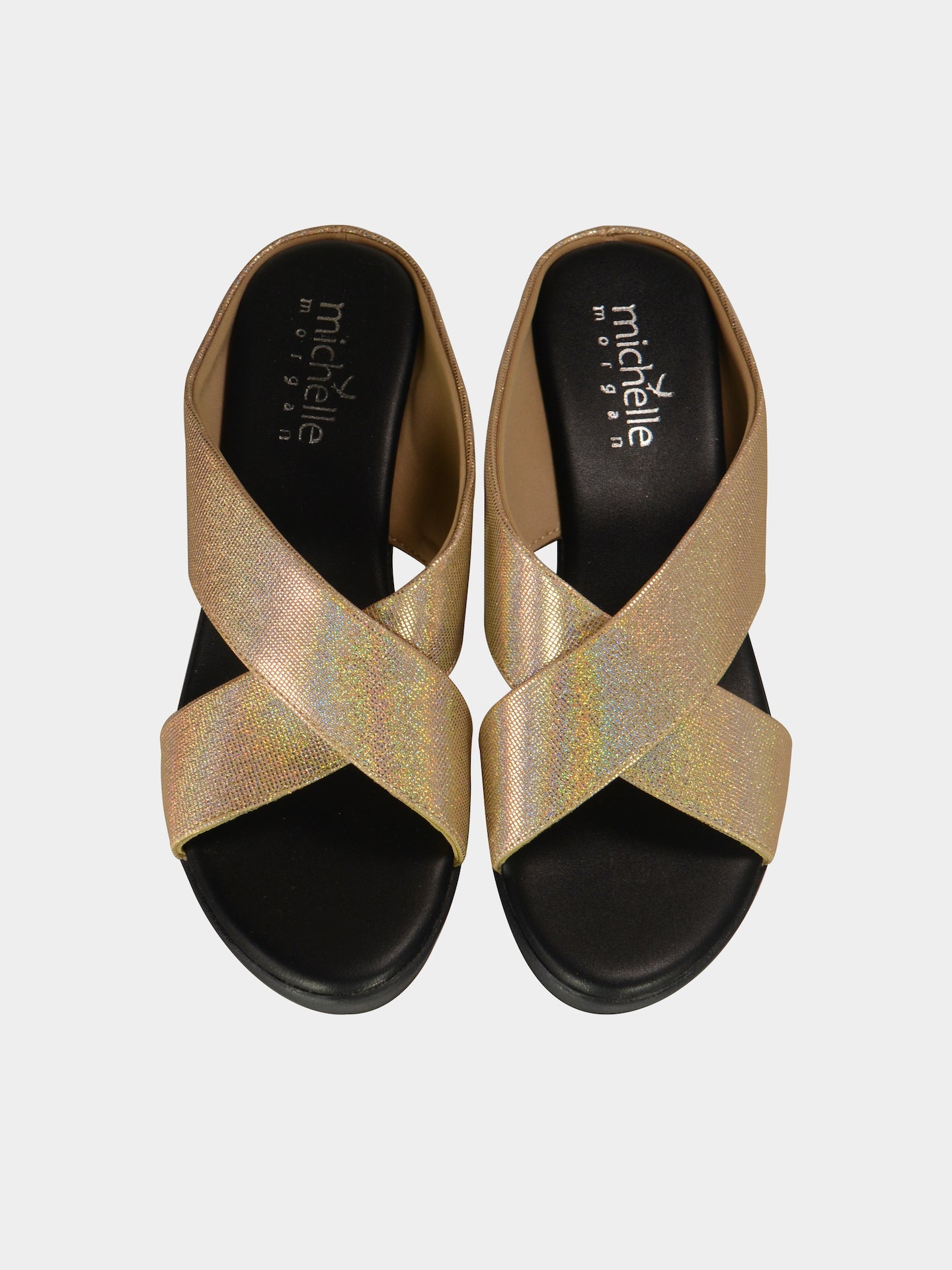 Michelle Morgan 014RY136 Women's Heeled Sandals #color_Gold