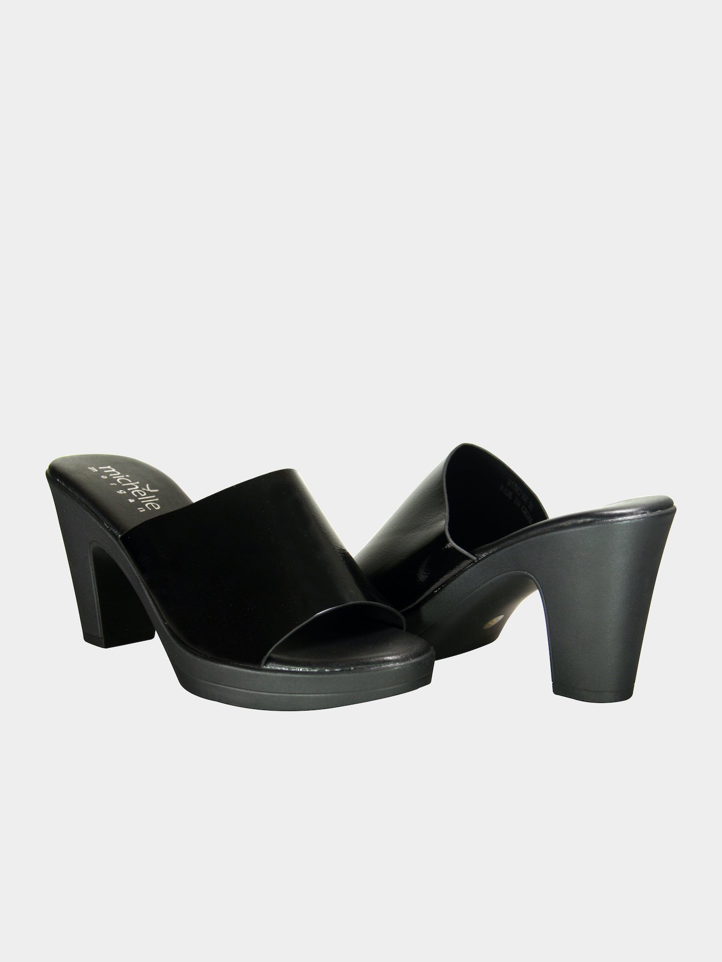 Michelle Morgan 913RJ166 Women's Heeled Sandals #color_Black