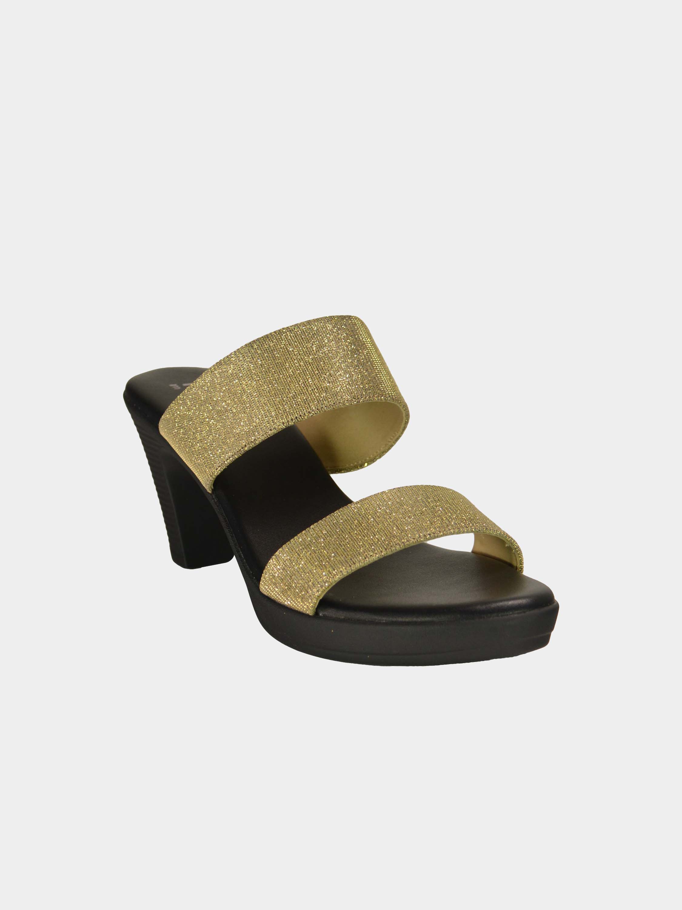 Michelle Morgan 014RY137 Women's Heeled Sandals #color_Gold