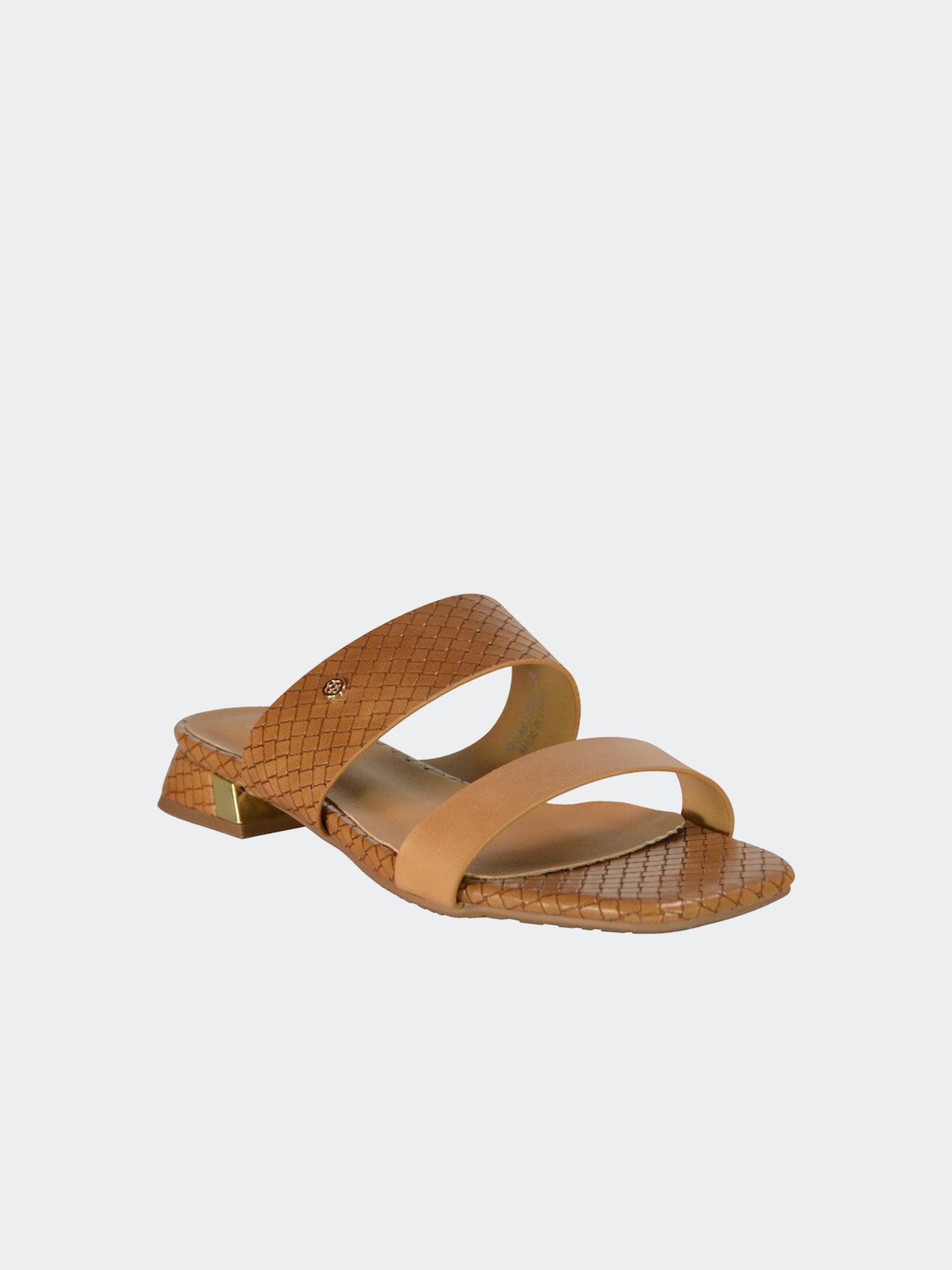 Michelle Morgan 013RJ752 Women's Heeled Sandals #color_Light Brown