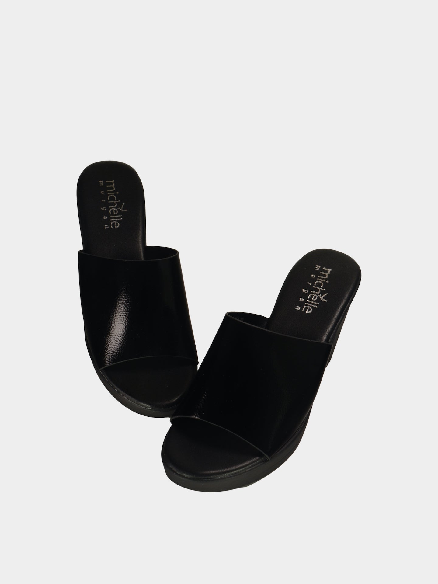 Michelle Morgan 913RJ166 Women's Heeled Sandals #color_Black