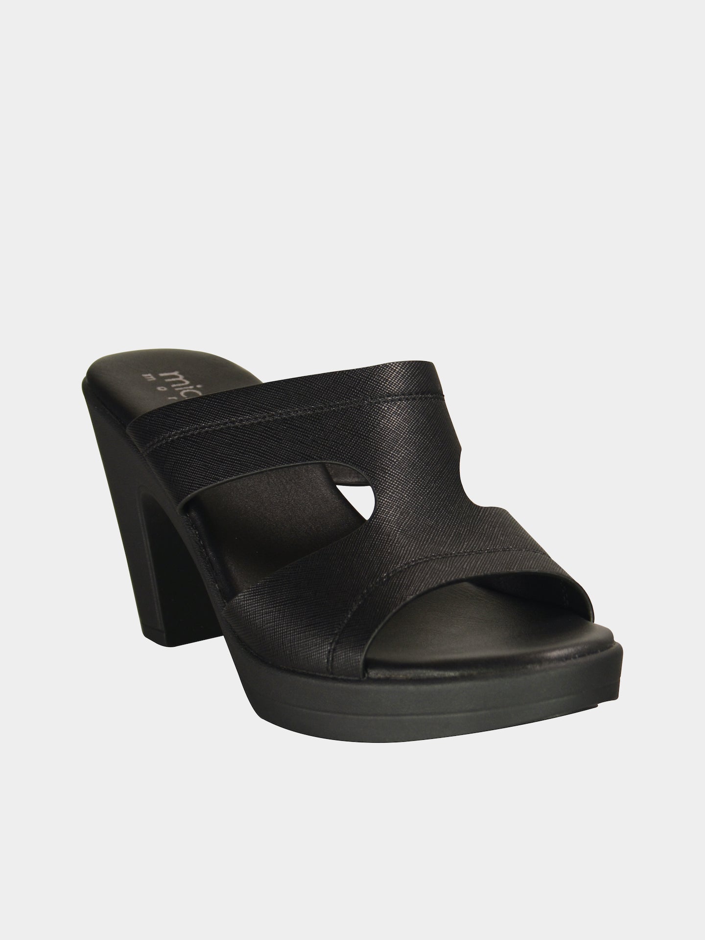 Michelle Morgan 914RJ623 Women's Heeled Sandals #color_Black