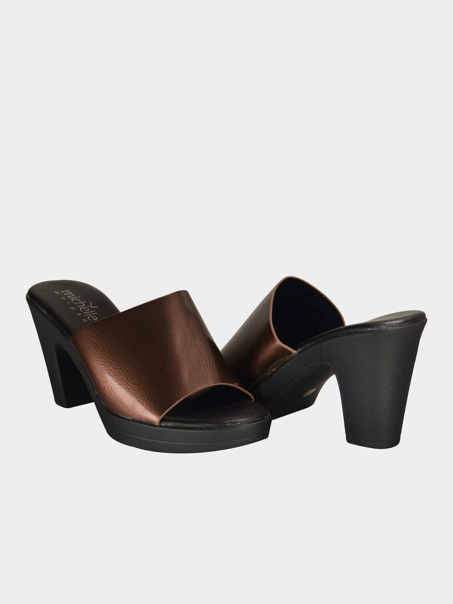 Michelle Morgan 913RJ166 Women's Heeled Sandals #color_Brown