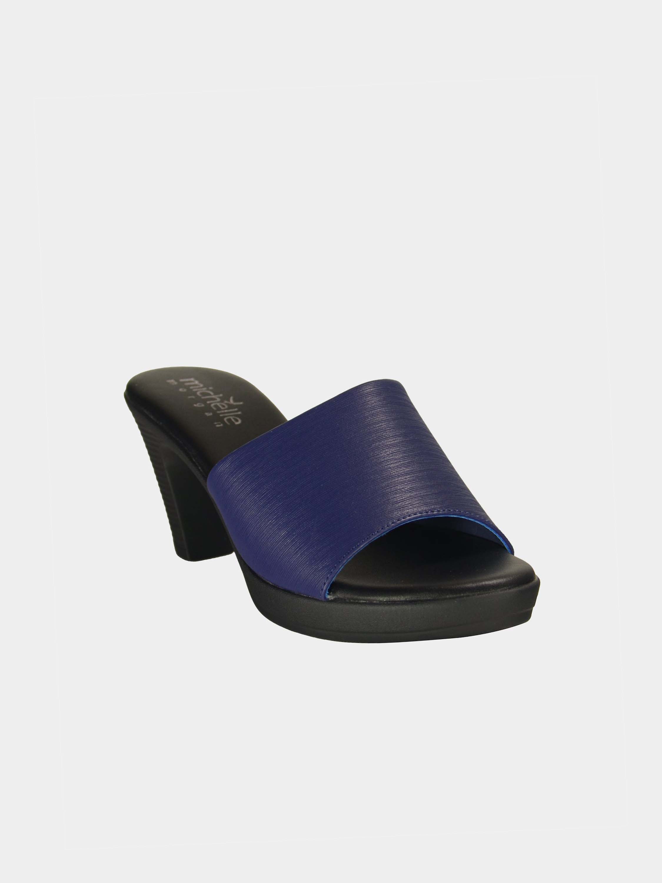 Michelle Morgan 014RY138 Women's Heeled Sandals #color_Blue
