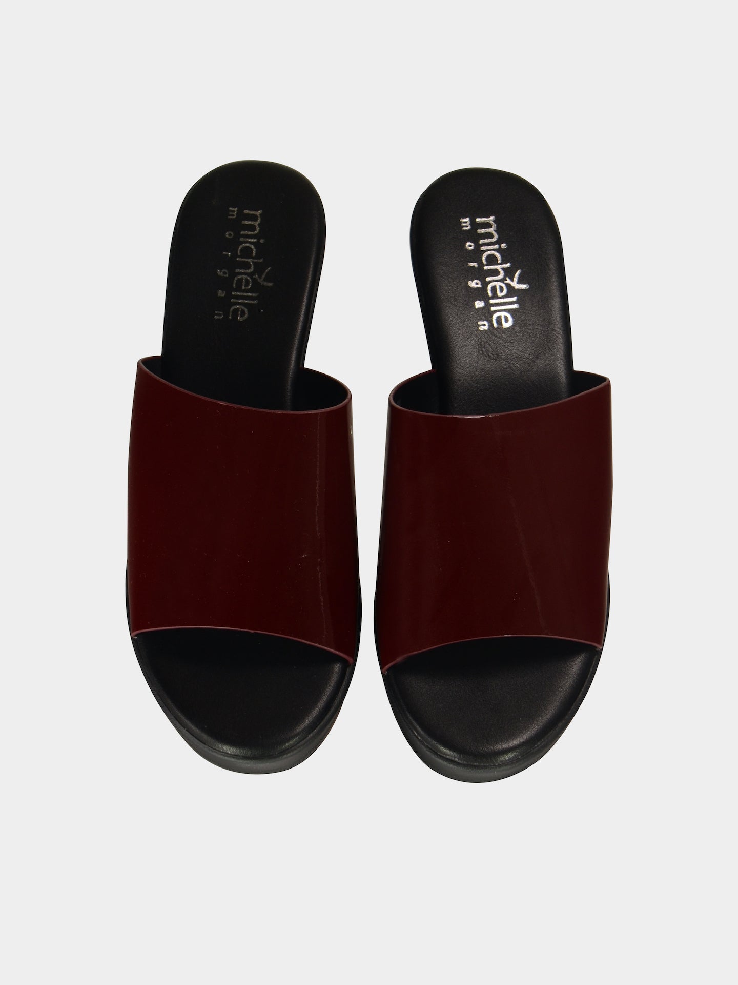 Michelle Morgan 913RJ166 Women's Heeled Sandals #color_Maroon