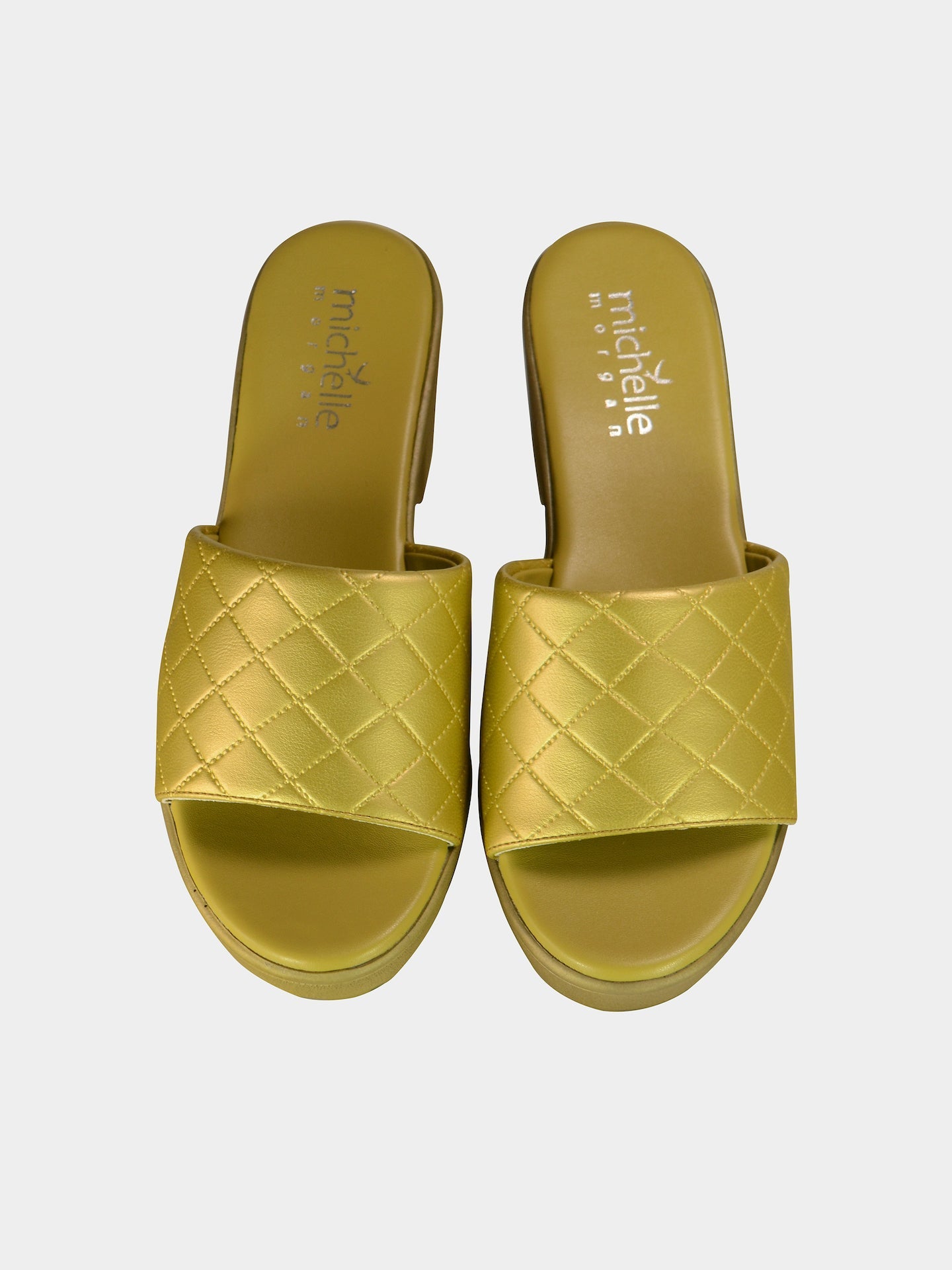 Michelle Morgan 014RJC61 Women's Heeled Sandals #color_Gold