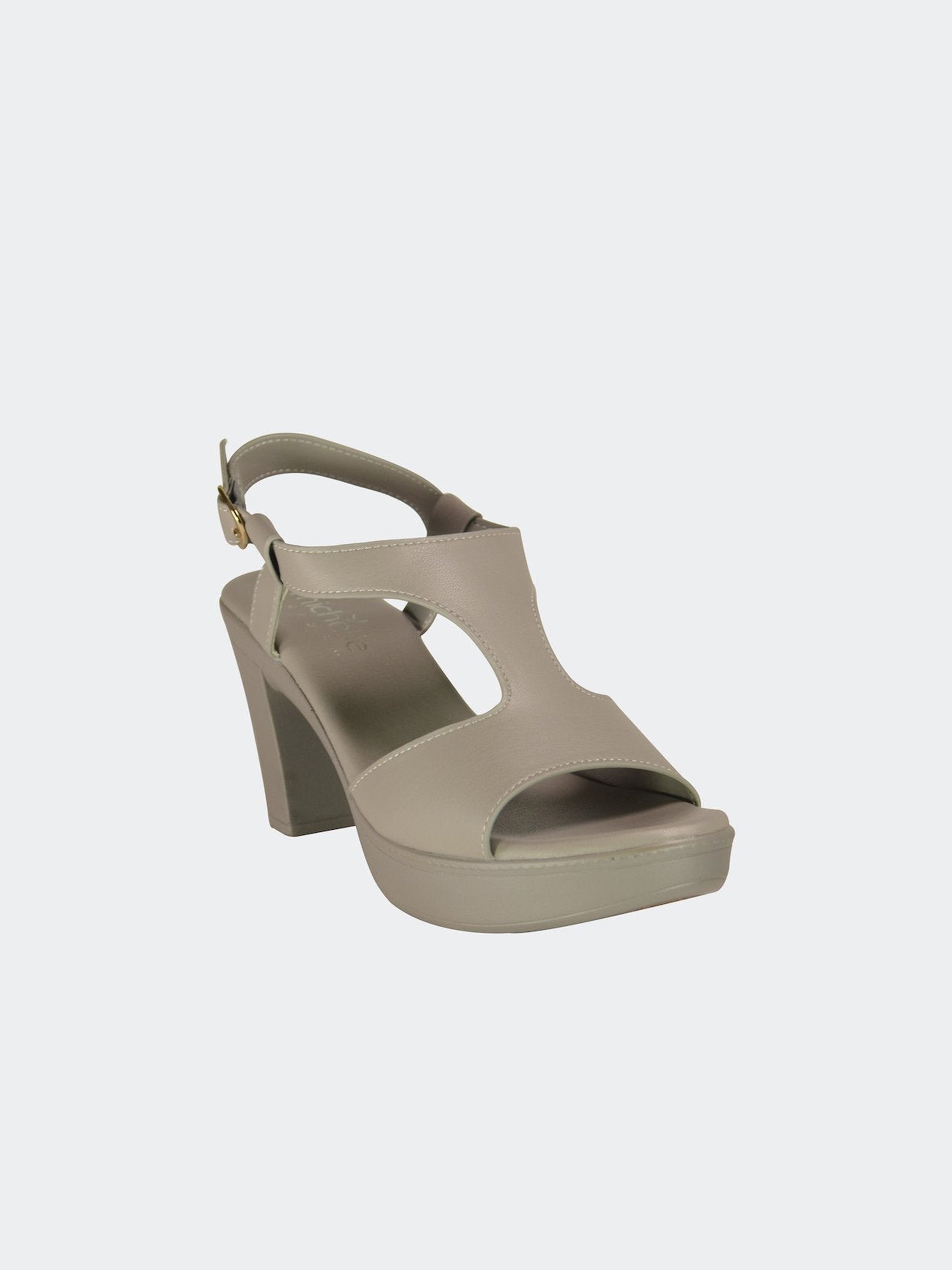 Michelle Morgan 914RJY72 Women's Heeled Sandals #color_Gray