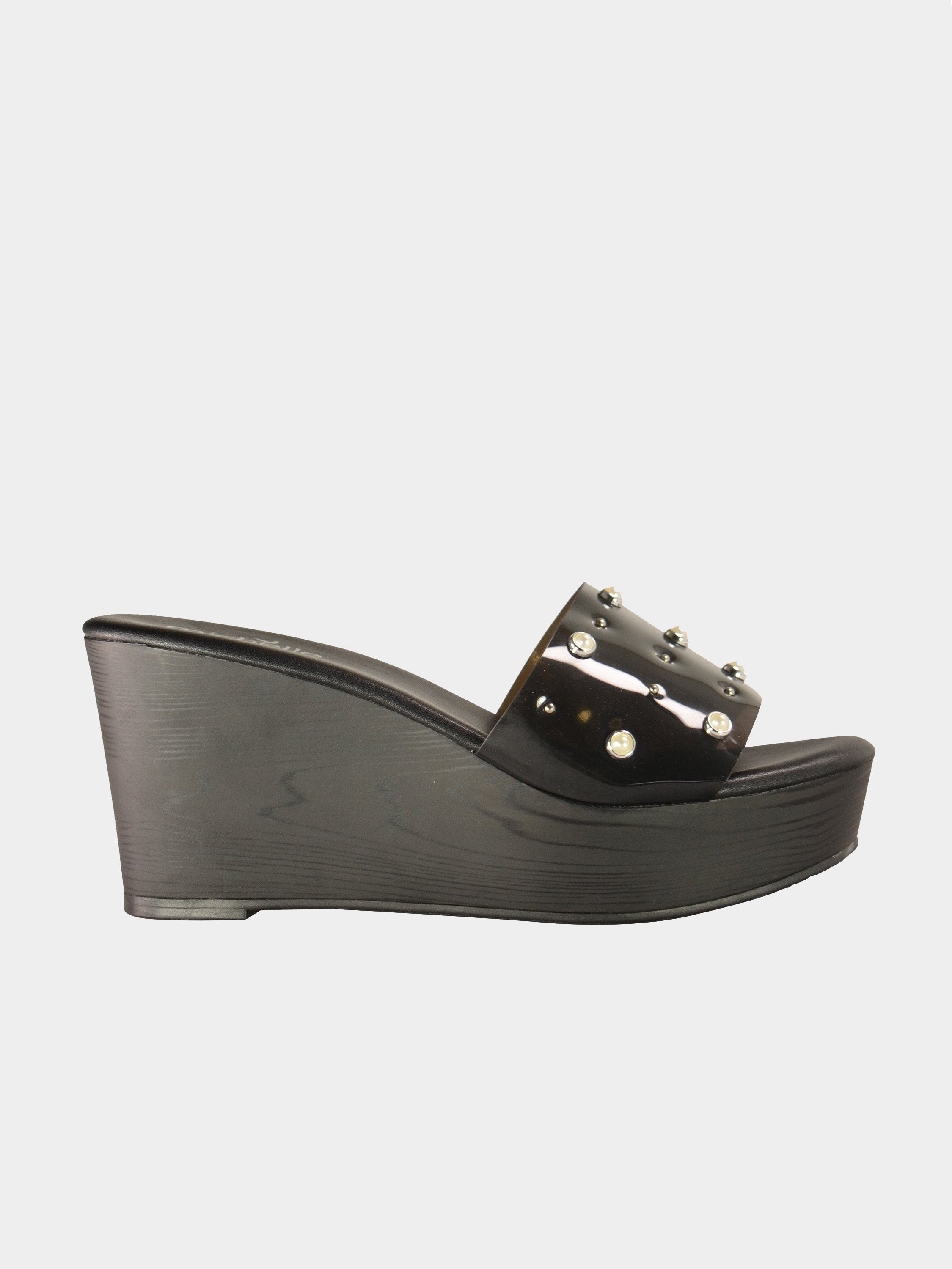Michelle Morgan 814973 Women's Platform Sandals #color_Black