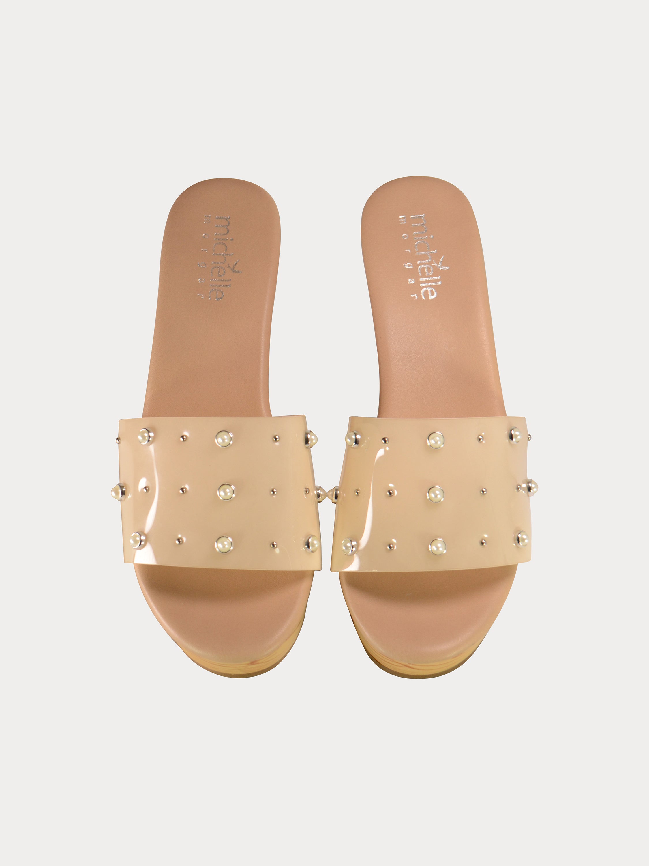 Michelle Morgan 814973 Women's Platform Sandals #color_Beige